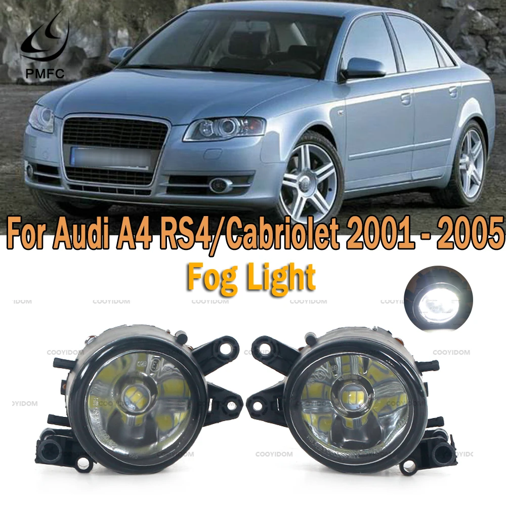 PMFC Fog Light Car LED Light New Front Led Fog lamp assembly For Audi A4 RS4/Cabriolet 2001 2002 2003 2004 2005 8E0941699B
PMFC Fog Light Car LED Light New Front Led Fog lamp assembly For Audi A4 RS4/Cabriolet 2001 2002 2003 2004 2005 8E0941699B