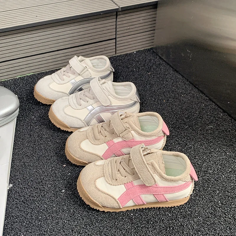2026 Children's Anti-slip Pink Sport Shoes Spring New Style Baby Boys Girls Sneaker Trendy Leather Upper Rubber Sole Comfortable
2026 Children's Anti-slip Pink Sport Shoes Spring New Style Baby Boys Girls Sneaker Trendy Leather Upper Rubber Sole Comfortable