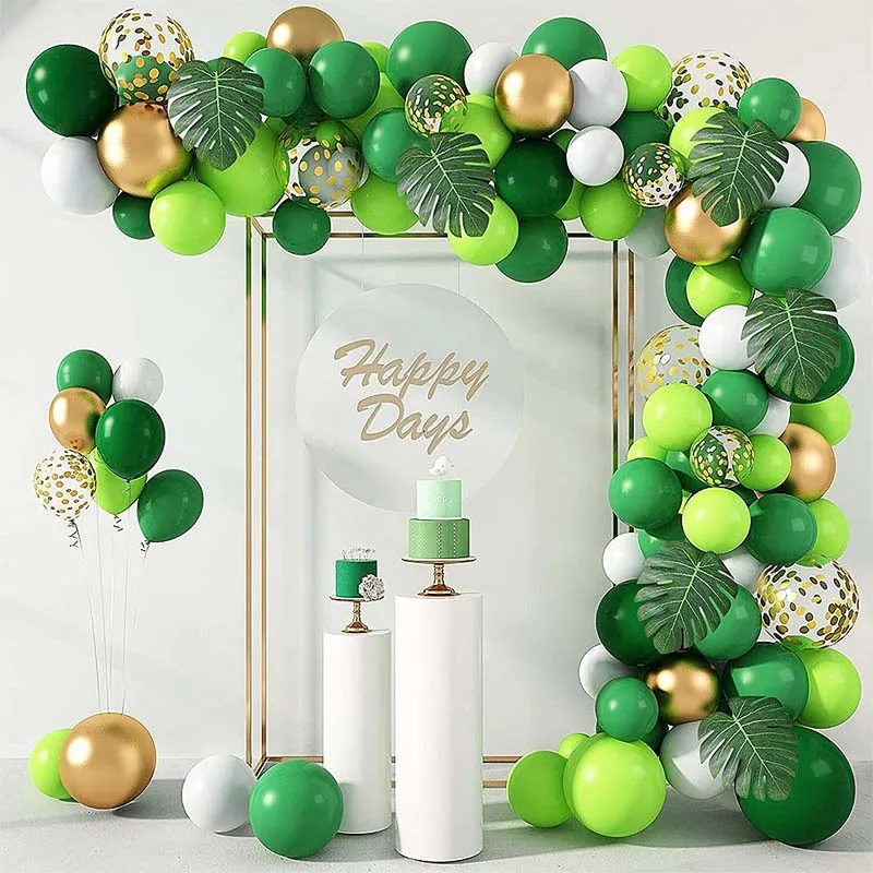 140Pcs/set Green Balloon Garland Arch Kit Cute 3D Latex Balloon Background Child Happy Birthday Party Decor Photography Props
140Pcs/set Green Balloon Garland Arch Kit Cute 3D Latex Balloon Background Child Happy Birthday Party Decor Photography Props