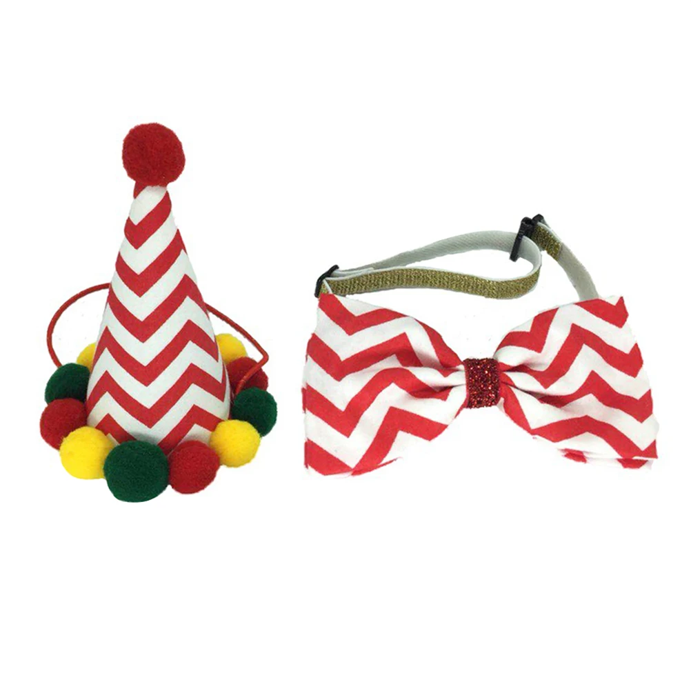 Cute Pet Bow Tie Hat Set 19-35cm Adjustable Cloth Birthday Party Accessories Dog Collar Cat Pet Supplies
Cute Pet Bow Tie Hat Set 19-35cm Adjustable Cloth Birthday Party Accessories Dog Collar Cat Pet Supplies