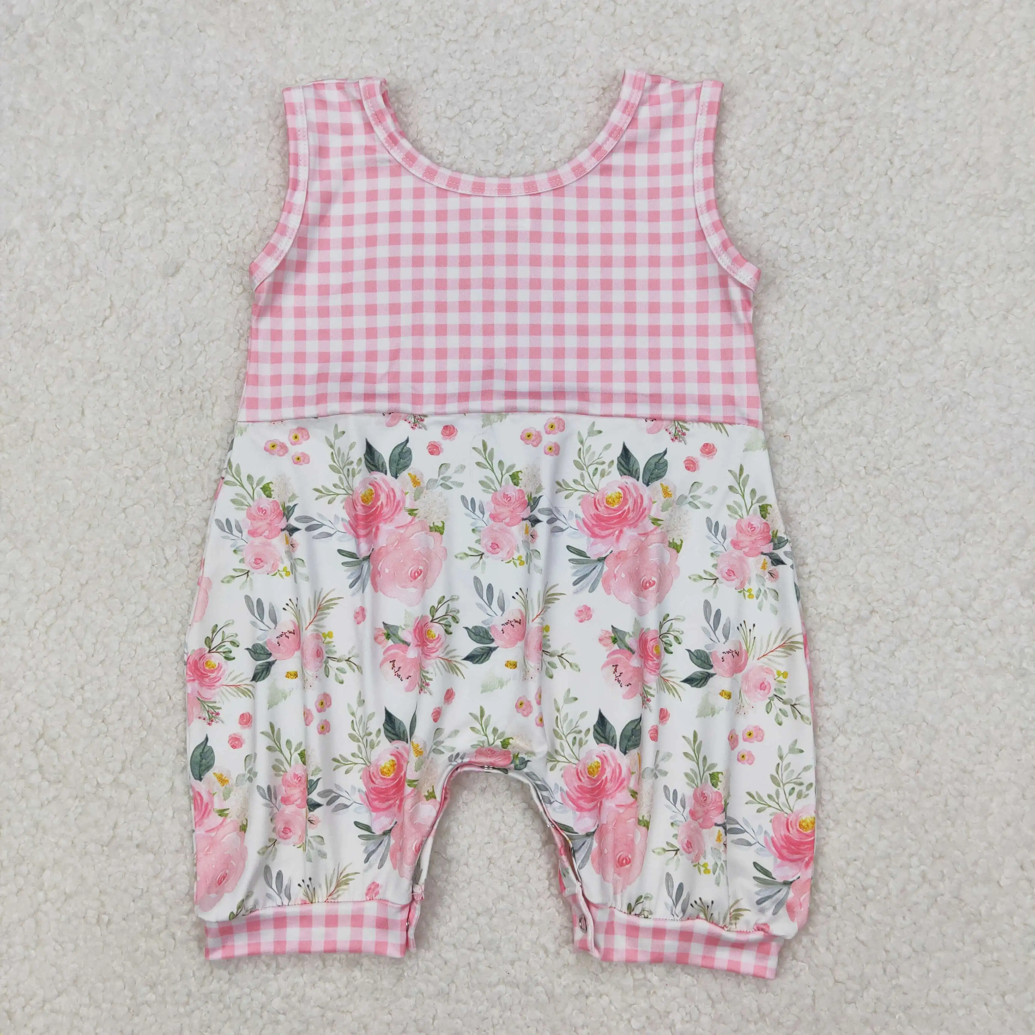 3.24y NEW stock baby girls summer romper wholesale boutique army flower leaves pink plaid vest with girls bodysuit
3.24y NEW stock baby girls summer romper wholesale boutique army flower leaves pink plaid vest with girls bodysuit