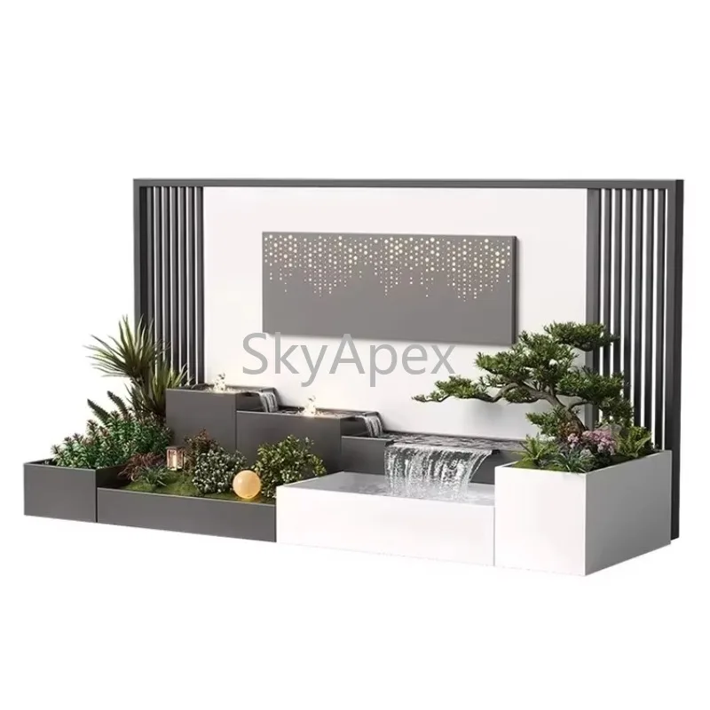 Outdoor Stainless Steel Water Screen - Rustproof Heavy Duty Safe Decorative Water Curtain for Fish Pond & Garden Landscape Pool
Outdoor Stainless Steel Water Screen - Rustproof Heavy Duty Safe Decorative Water Curtain for Fish Pond & Garden Landscape Pool