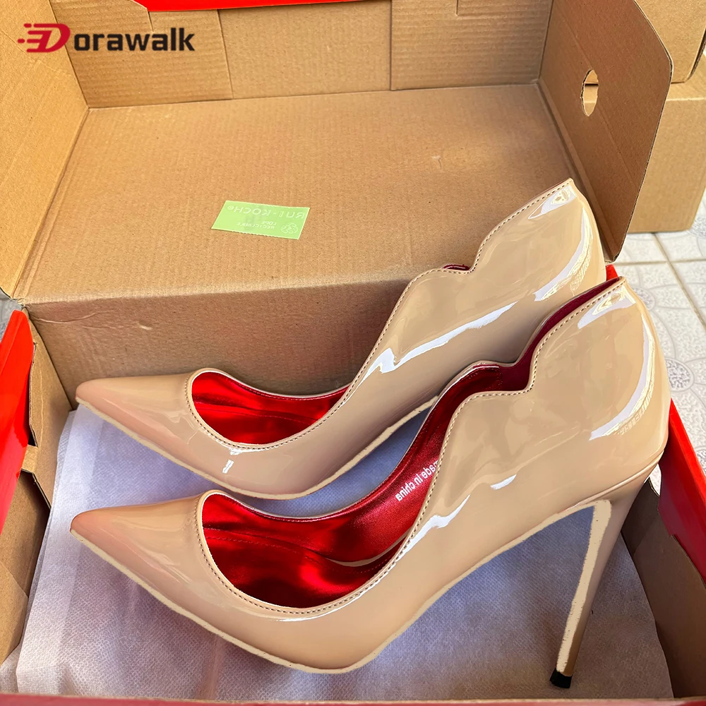 Fashion Women Sexy Elegant Pumps Stilettos Apricot Side V Cut High Heels Pointed Toe Party Curl Cut Celebrity Shoes Size46
Fashion Women Sexy Elegant Pumps Stilettos Apricot Side V Cut High Heels Pointed Toe Party Curl Cut Celebrity Shoes Size46