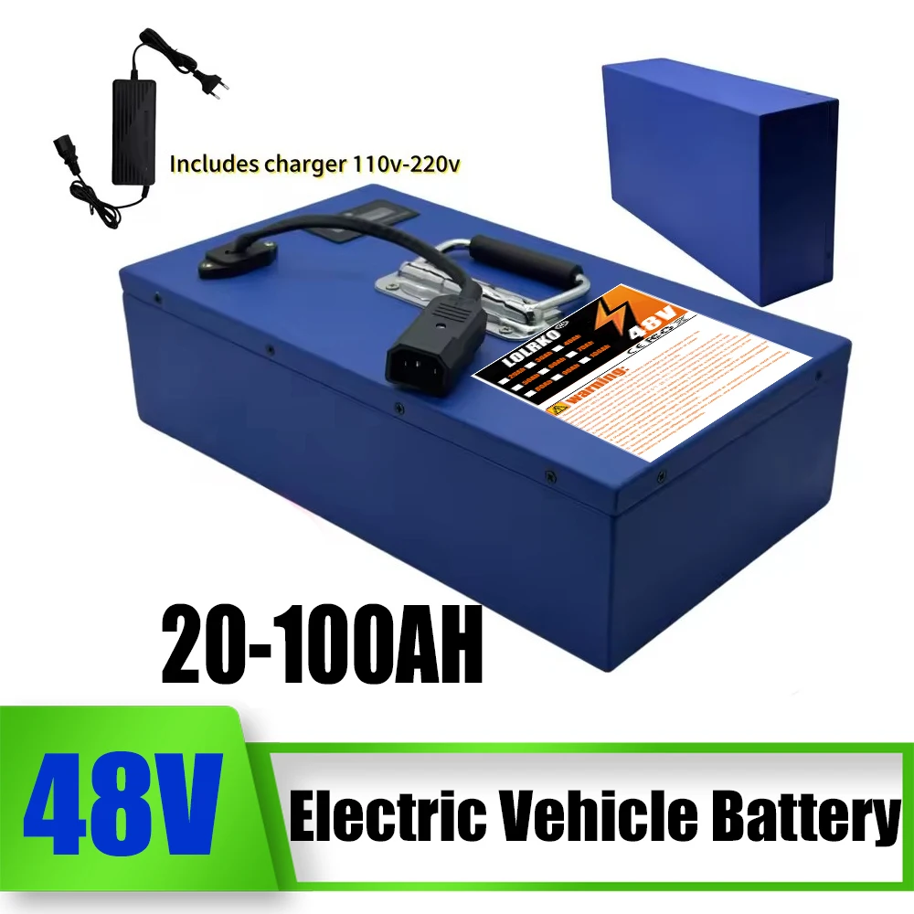 Air fast transportation,48V 20Ah-100Ah,Full capacity,New 18650 lithium battery,Suitable for motors under 3000W
Air fast transportation,48V 20Ah-100Ah,Full capacity,New 18650 lithium battery,Suitable for motors under 3000W
