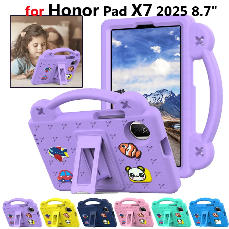 Case for Huawei Honor Pad X7 8.7" JMS-W09 2025 Kids EVA Shockproof Cartoon Tablet Stand Safety Cover Pad X7 8.7 Inch JMS-L09
Case for Huawei Honor Pad X7 8.7" JMS-W09 2025 Kids EVA Shockproof Cartoon Tablet Stand Safety Cover Pad X7 8.7 Inch JMS-L09