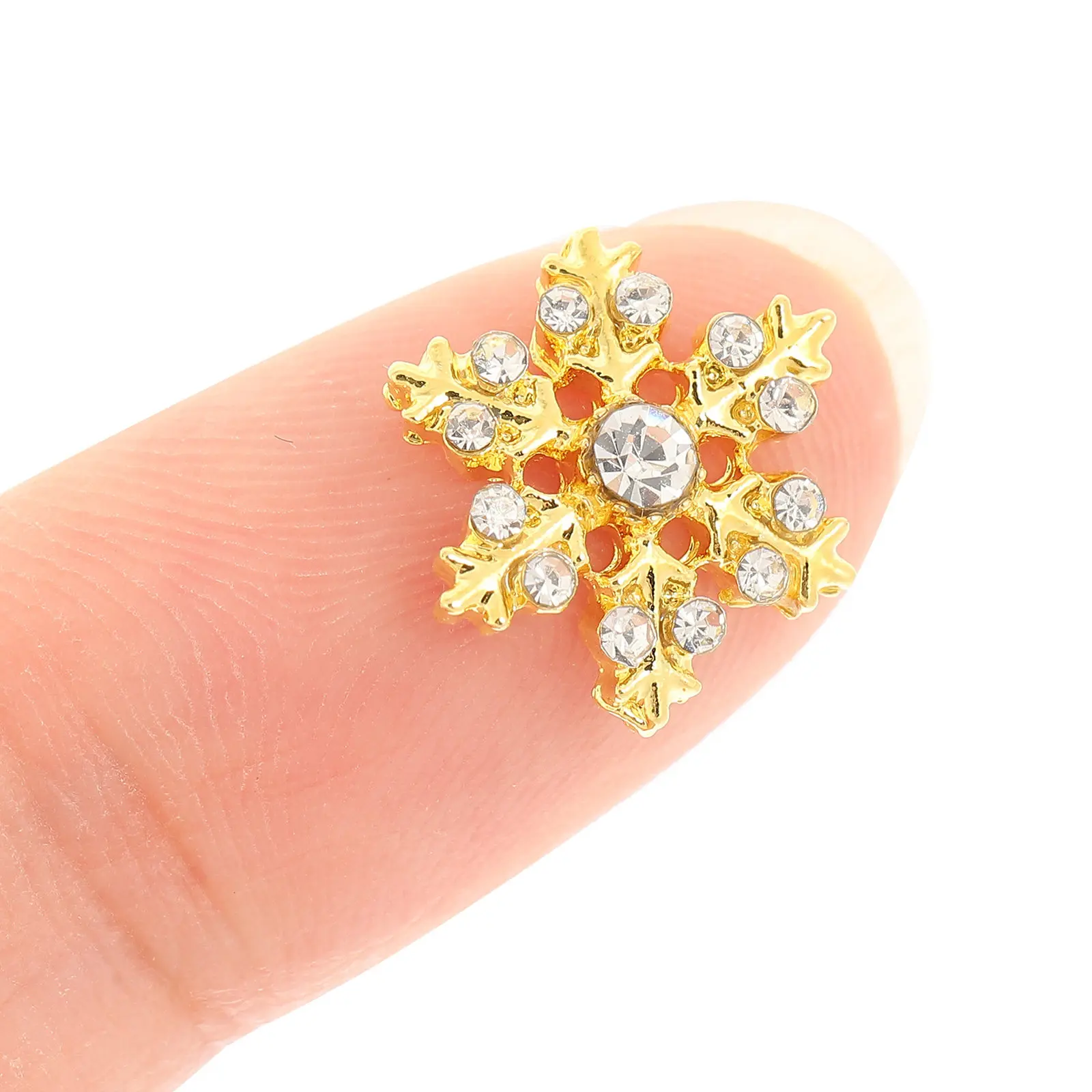 40Pcs Snowflake Nail Decor Delicate Alloy Stylish Wear Resistant Holiday Party DIY Nail Art Decorative Delicate Decor
40Pcs Snowflake Nail Decor Delicate Alloy Stylish Wear Resistant Holiday Party DIY Nail Art Decorative Delicate Decor
