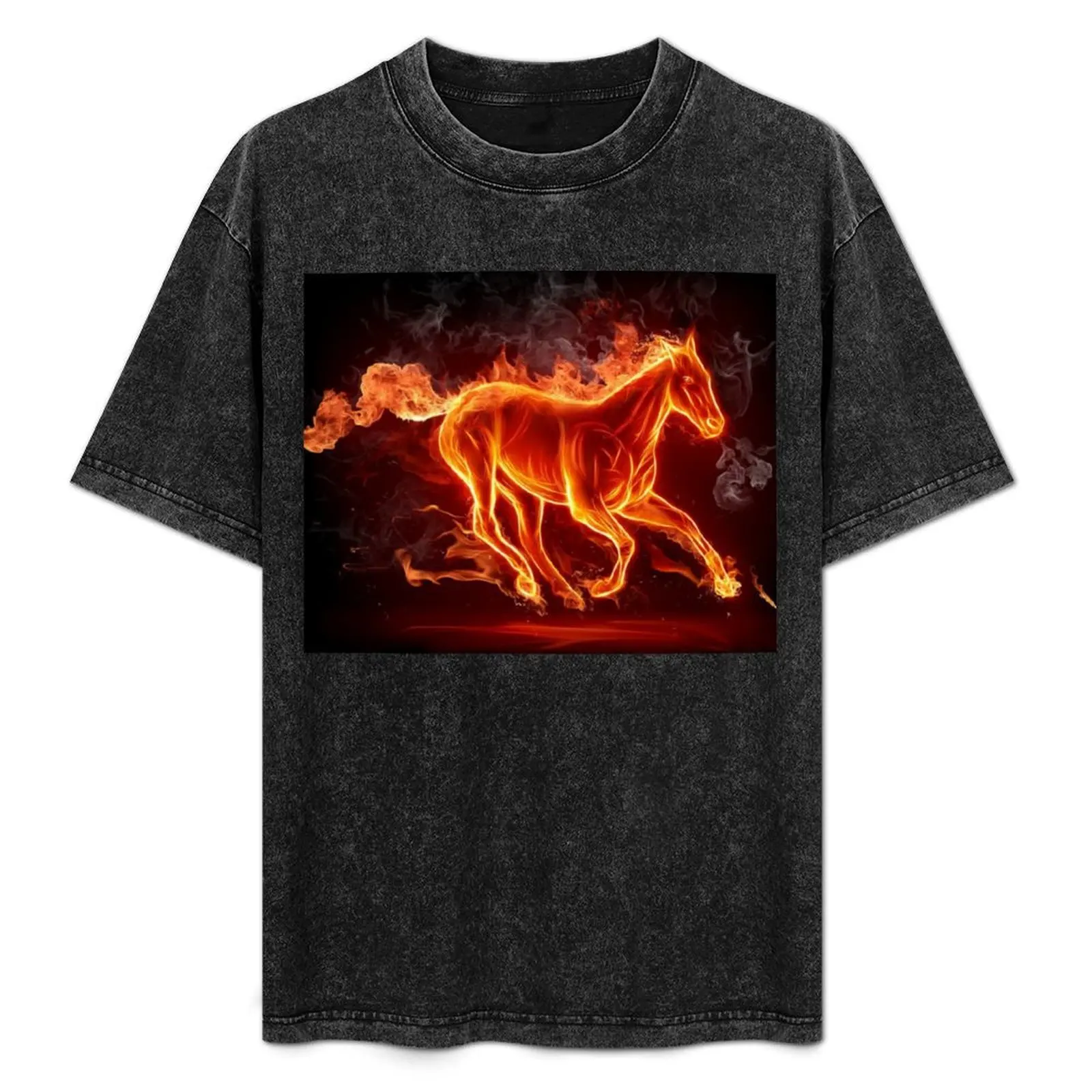 Fire horse T-Shirt Plus Size Solid Color T-Shirt
Fire horse T-Shirt Plus Size Solid Color T-Shirt