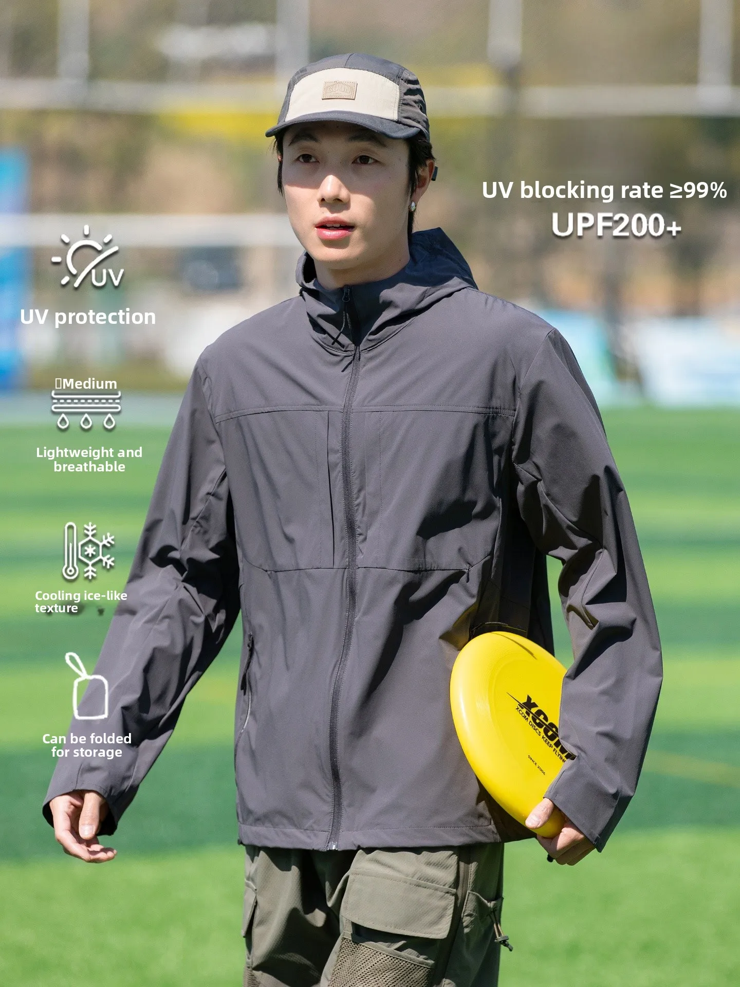 Lightweight Cool Feeling Sun Protection Clothing Outdoor Sports Jacket for Men Breathable UV Protection Summer Fashionable
Lightweight Cool Feeling Sun Protection Clothing Outdoor Sports Jacket for Men Breathable UV Protection Summer Fashionable