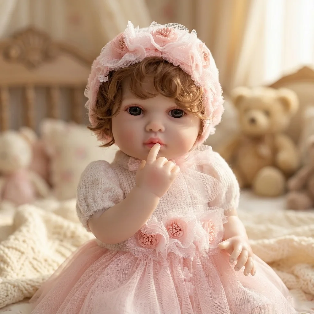 Cloveray 20 inch Lifelike Reborn Dolls Realistic Full Silicone Baby Bebe Vinyl Newborn Girl Doll Princess Toddler Toy Gift
Cloveray 20 inch Lifelike Reborn Dolls Realistic Full Silicone Baby Bebe Vinyl Newborn Girl Doll Princess Toddler Toy Gift