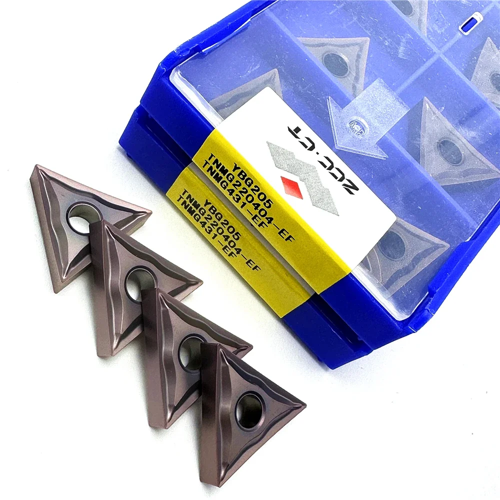 TNMG160404 TNMG160408 YBG205 CNC lathe turning blade carbide cutting insert Wear-resistant turning tool
TNMG160404 TNMG160408 YBG205 CNC lathe turning blade carbide cutting insert Wear-resistant turning tool