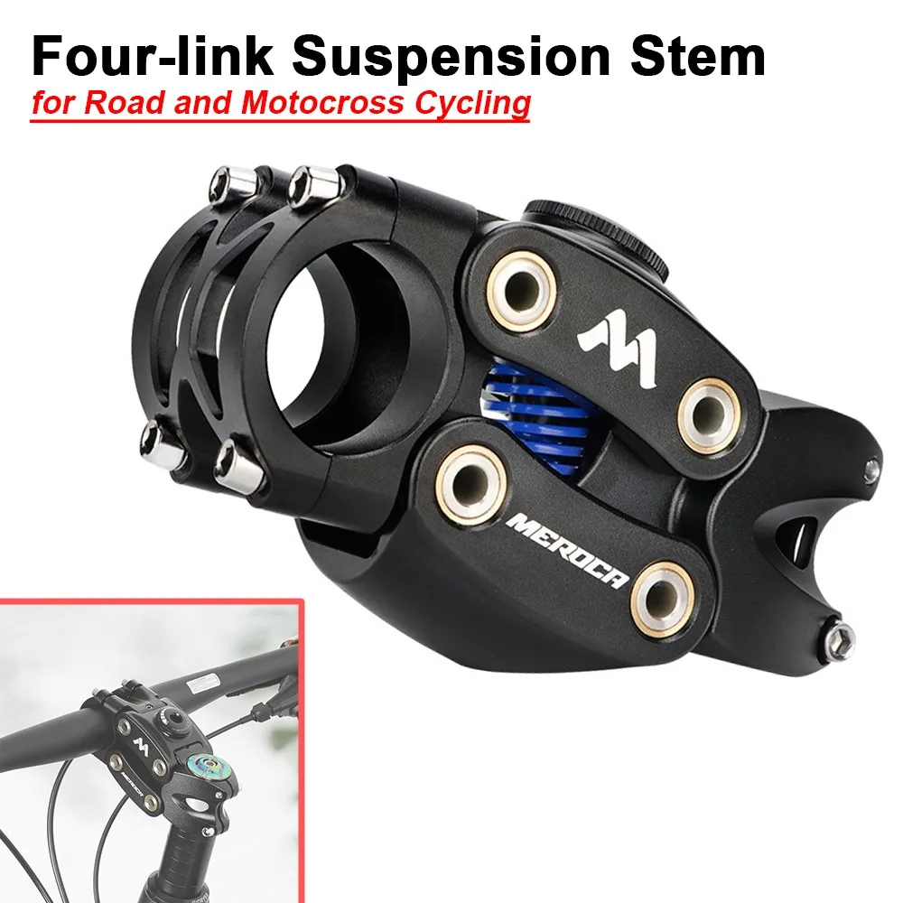 4-Bar Linkage Suspension Stem for Road & Gravle Bikes - Front Fork Shock-Absorbing Handlebar Riser Road Bike Parts
4-Bar Linkage Suspension Stem for Road & Gravle Bikes - Front Fork Shock-Absorbing Handlebar Riser Road Bike Parts