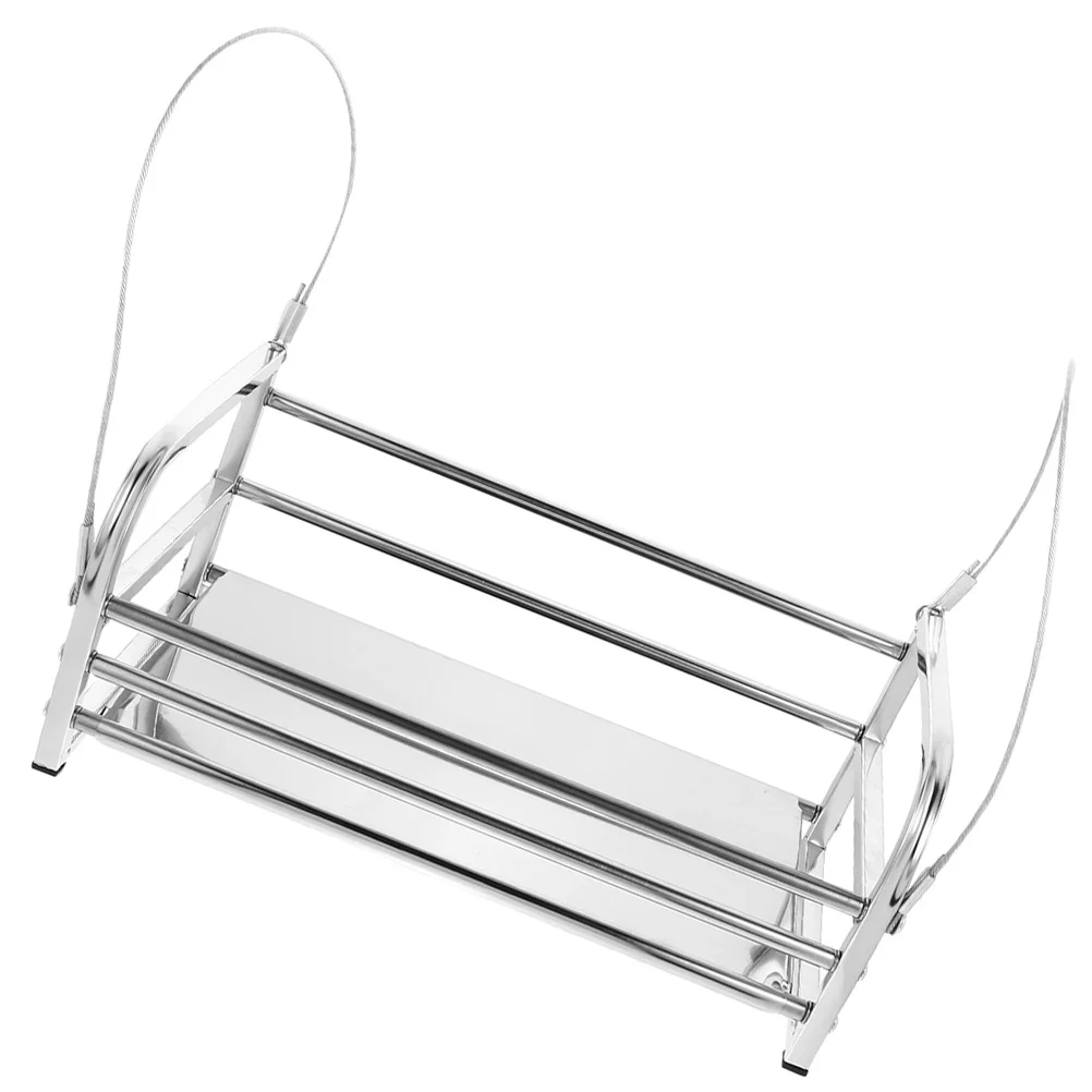 Adjustable Flower 50cm Stainless Steel Balcony Hanging Rack Durable Large Capacity Planter Baskets Easy Install Outdoor
Adjustable Flower 50cm Stainless Steel Balcony Hanging Rack Durable Large Capacity Planter Baskets Easy Install Outdoor