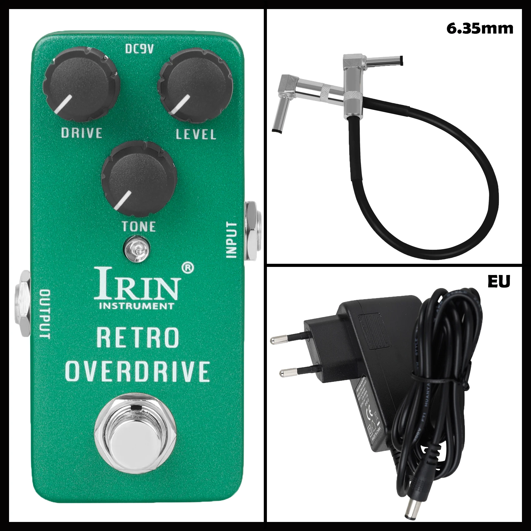 IRIN RS-01 Electric Guitar Effects Pedals RETRO OVERDRIVE High Gain Guitar Effect Pedal True Bypass New Model Guitar Accessories
IRIN RS-01 Electric Guitar Effects Pedals RETRO OVERDRIVE High Gain Guitar Effect Pedal True Bypass New Model Guitar Accessories