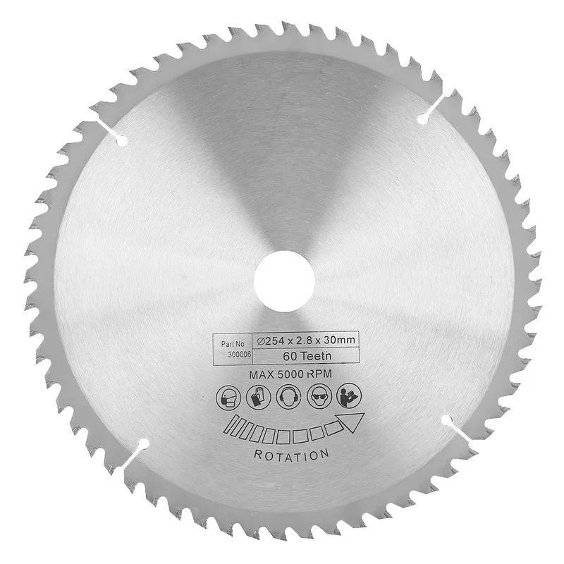 (Support batch)Wood Drive Carbide Circular TCT Cutting Disc for Metal Wood Plastic 254*30mm 60 Teeth Reciprocating Saw Blades
(Support batch)Wood Drive Carbide Circular TCT Cutting Disc for Metal Wood Plastic 254*30mm 60 Teeth Reciprocating Saw Blades