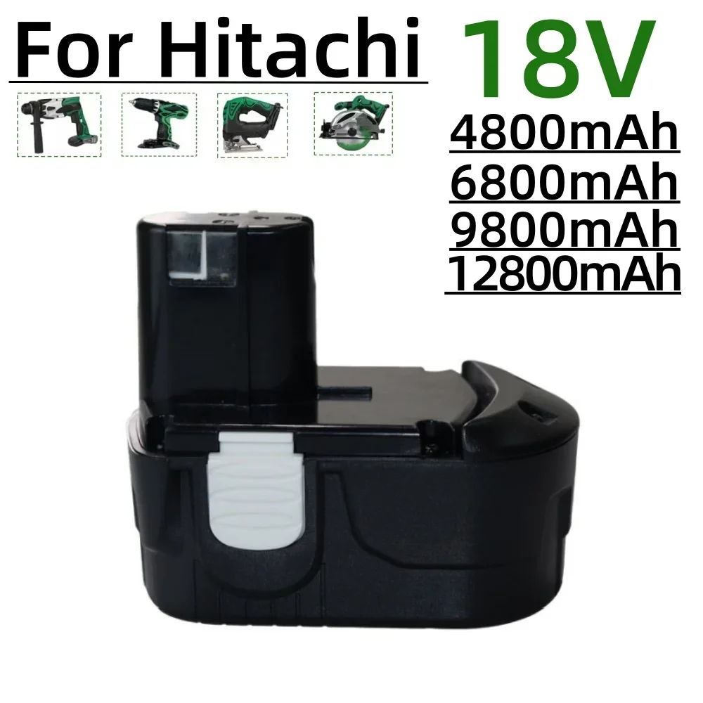 18V 4.8Ah/6.8Ah/9.8Ah/12.8Ah Lithium Rechargeable Battery for Hitachi 18V Power Tools BCL1815 BCL1830 EBM1830 326240 326241
18V 4.8Ah/6.8Ah/9.8Ah/12.8Ah Lithium Rechargeable Battery for Hitachi 18V Power Tools BCL1815 BCL1830 EBM1830 326240 326241