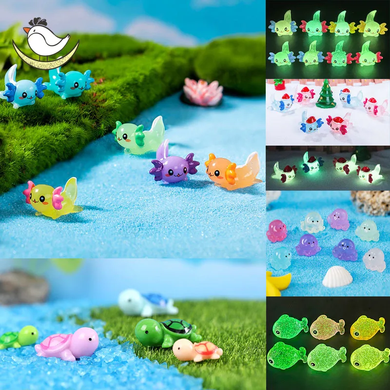 6 шт. Дельфин Kawaii Axolotl аниме Рождественское украшение черепаха светящиеся игрушки из смолы звёзды искусственная кожа
6 шт. Дельфин Kawaii Axolotl аниме Рождественское украшение черепаха светящиеся игрушки из смолы звёзды искусственная кожа