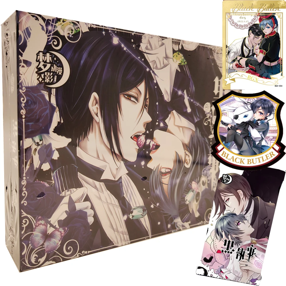 Black Butler Japanese High Score Anime Collection Cards Classic IP Protagonist Creative Exquisite Card Christmas Gifts for Kids
Black Butler Japanese High Score Anime Collection Cards Classic IP Protagonist Creative Exquisite Card Christmas Gifts for Kids