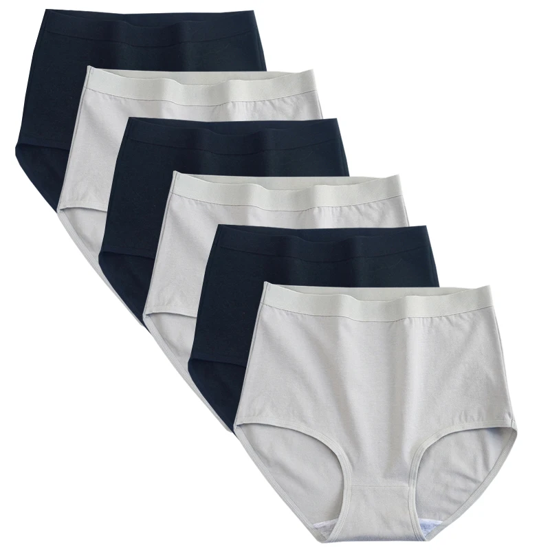 6 шт., женские трусики из чистого хлопка, однотонное нижнее белье для девочек больших размеров, дышащие трусы, женские трусики, женские удобные трусы с высокой талией
6 шт., женские трусики из чистого хлопка, однотонное нижнее белье для девочек больших размеров, дышащие трусы, женские трусики, женские удобные трусы с высокой талией