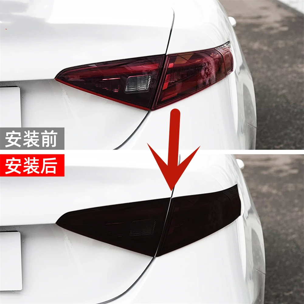 For Alfa Romeo 2017--2022 Year Smoked Rear Taillight Cover Body Kit Modification Accessories
For Alfa Romeo 2017--2022 Year Smoked Rear Taillight Cover Body Kit Modification Accessories