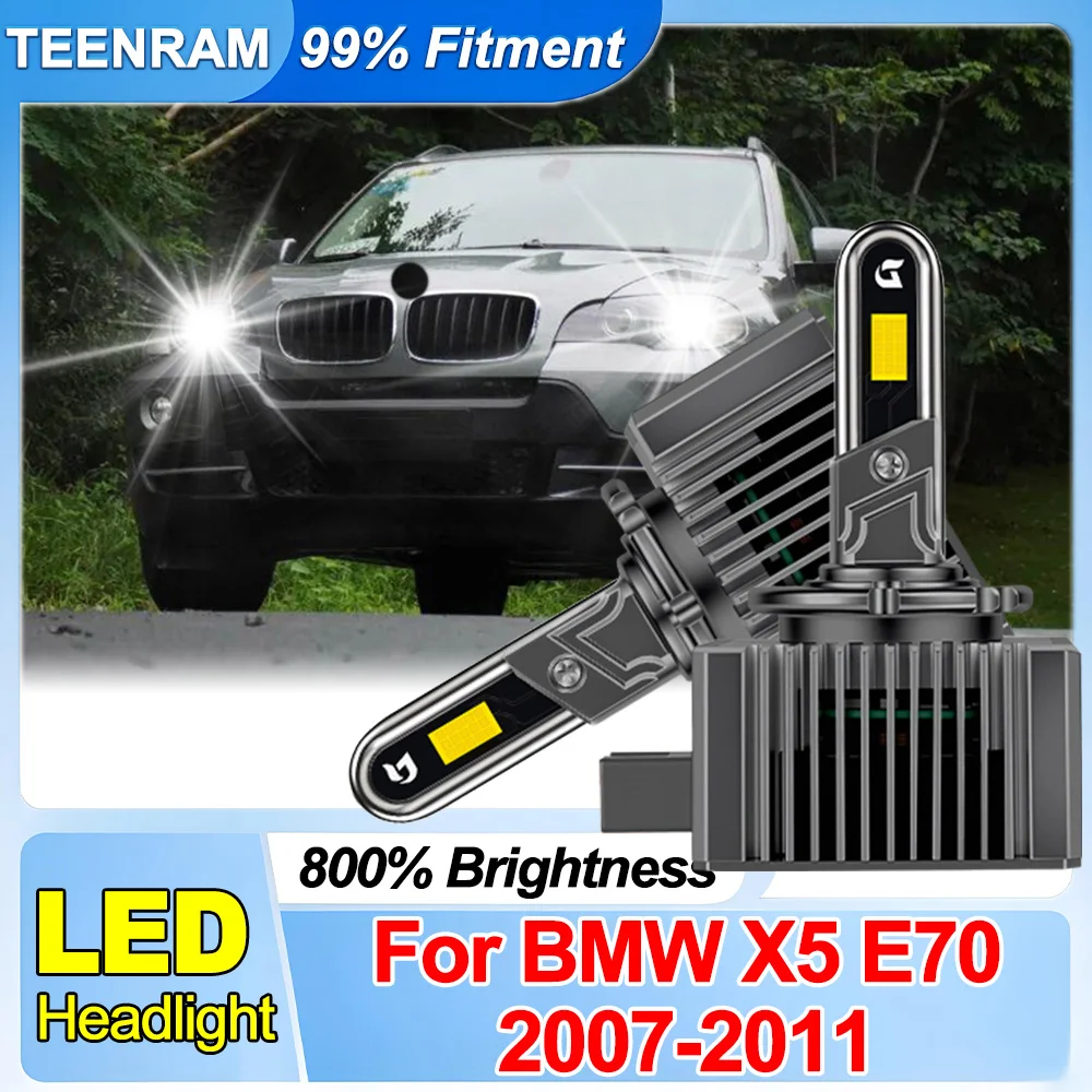 D1S LED Canbus D1R Headlight Bulbs 300W 6000K 50000LM Auto Xenon Bulbs Replacement Plug&Play 12V For BMW X5 E70 2007-2011 2010
D1S LED Canbus D1R Headlight Bulbs 300W 6000K 50000LM Auto Xenon Bulbs Replacement Plug&Play 12V For BMW X5 E70 2007-2011 2010