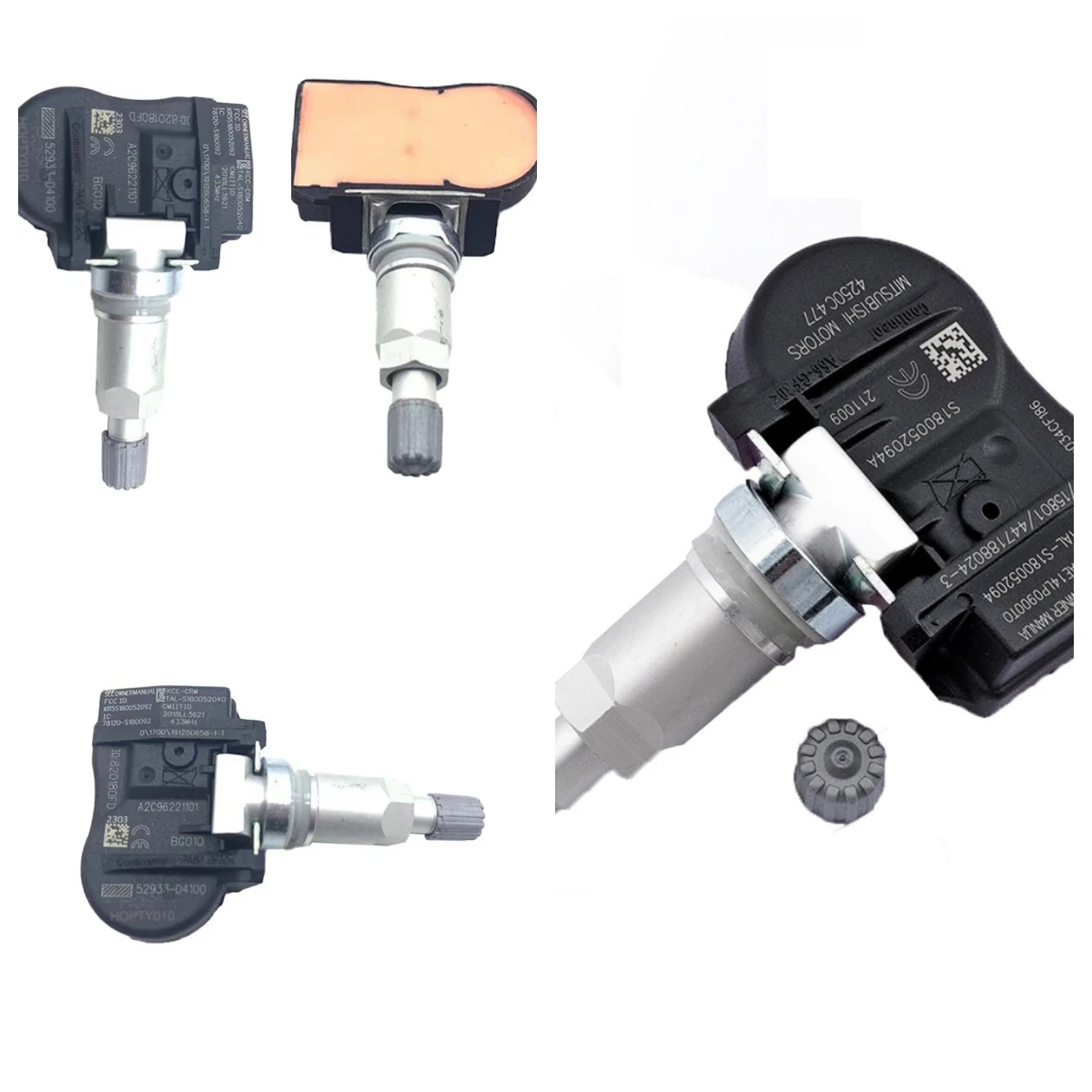 4PCS Tire Pressure Monitoring Sensor TPMS 52933-D4100 52933-F2000 Fit For Hyundai Avante KIA Niro 52933D4100 52933D2100 433MHZ
4PCS Tire Pressure Monitoring Sensor TPMS 52933-D4100 52933-F2000 Fit For Hyundai Avante KIA Niro 52933D4100 52933D2100 433MHZ