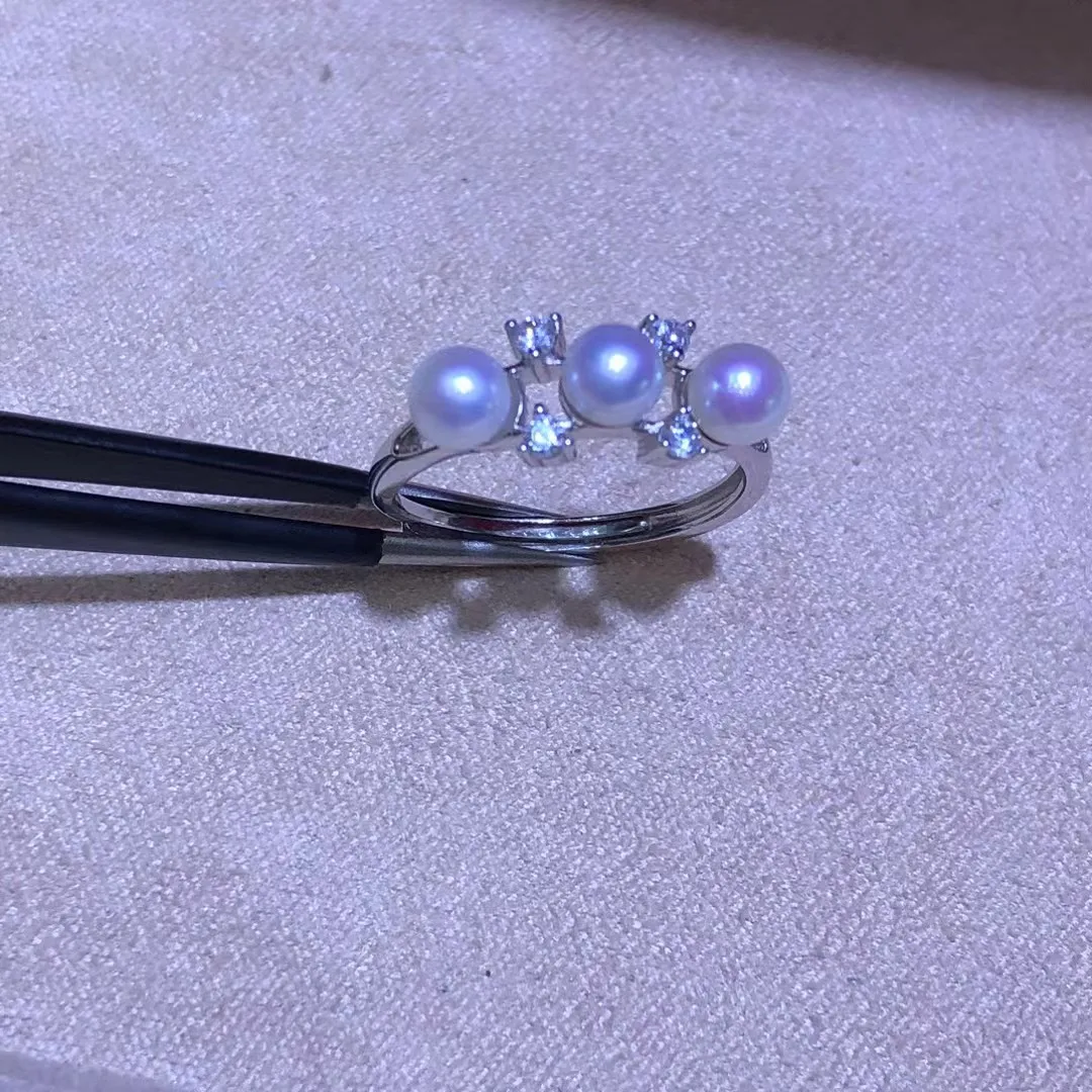 Регулируемое кольцо из стерлингового серебра S925, фурнитура, крепления, аксессуары, детали, фитинги для жемчуга 4-5 мм, 5 шт./лот
Регулируемое кольцо из стерлингового серебра S925, фурнитура, крепления, аксессуары, детали, фитинги для жемчуга 4-5 мм, 5 шт./лот