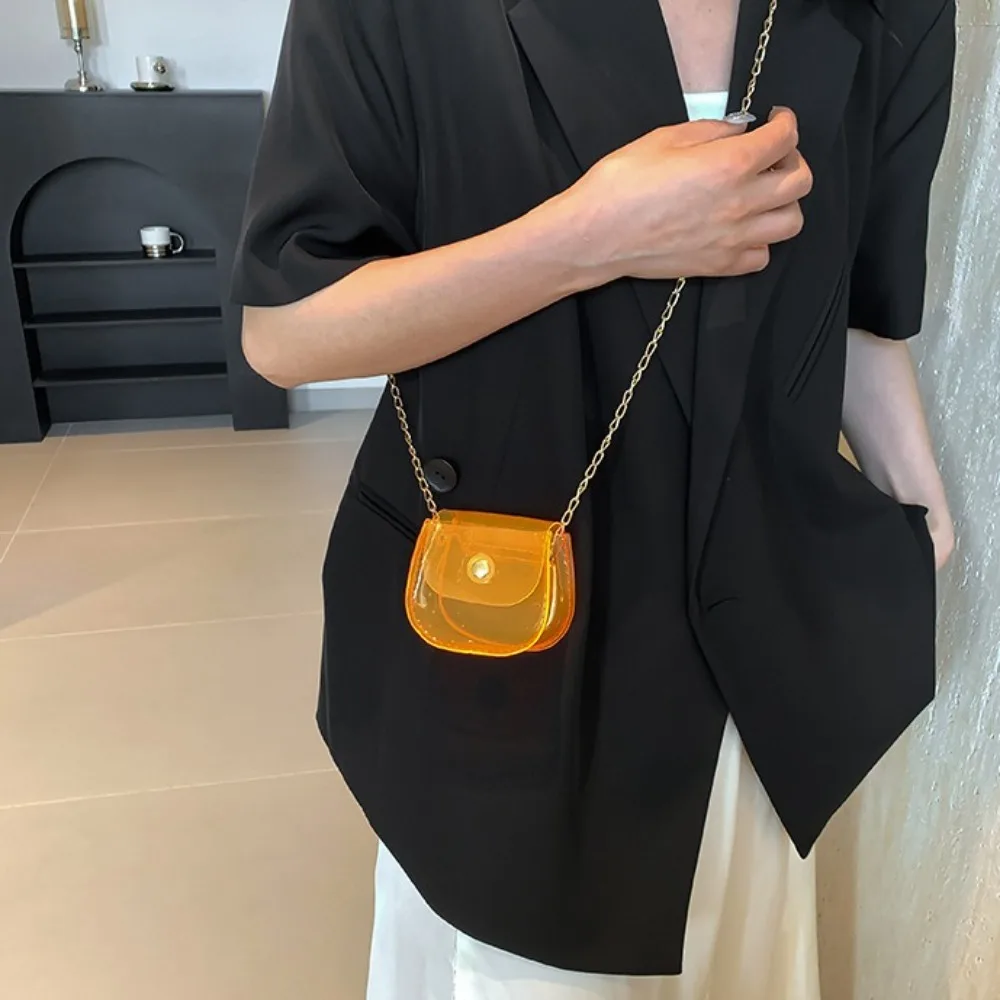 The Water-Sprinkling Festival Mini Saddle Bag PVC Waterproof Transparent Shoulder Bag Leisure Casual Small Square Bag Girls
The Water-Sprinkling Festival Mini Saddle Bag PVC Waterproof Transparent Shoulder Bag Leisure Casual Small Square Bag Girls