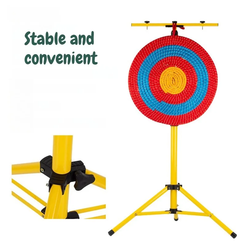 Triangle Movable Target Stand Adjustable Archery Shooting Target Folding Design Sturdy Hunting Supplies for Outdoor Sports
Triangle Movable Target Stand Adjustable Archery Shooting Target Folding Design Sturdy Hunting Supplies for Outdoor Sports