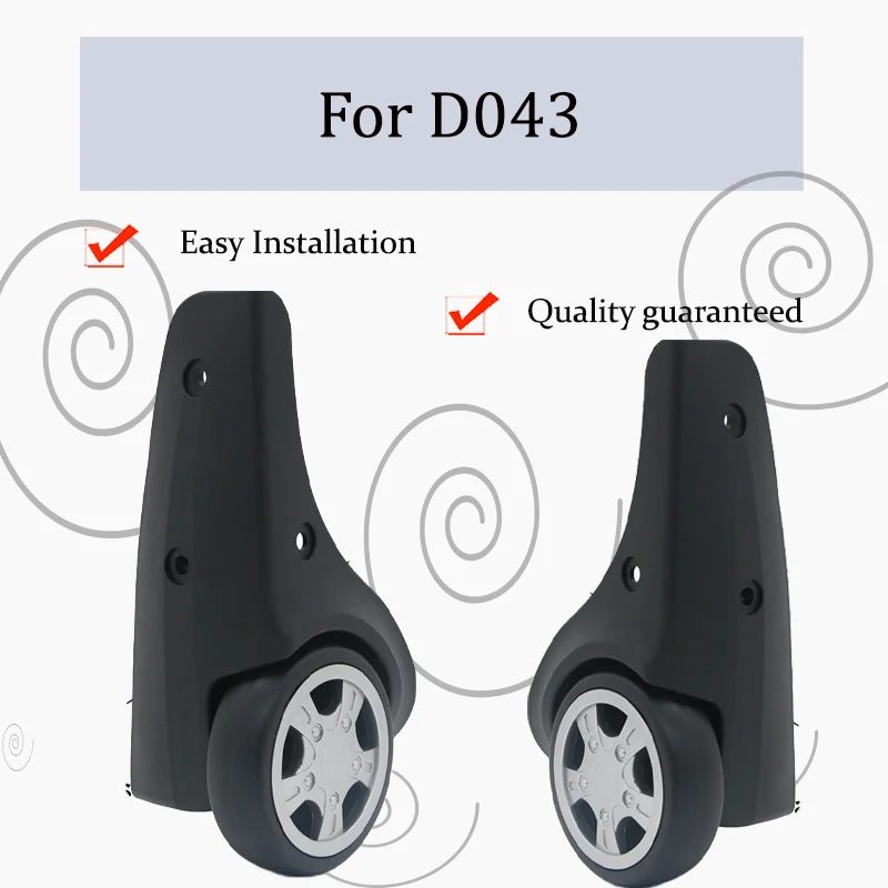 For D043 Luggage Case Replacement Fixed Directional Wheel Durable Replacement Straight Roller Easy-to-Install Luggage Accessory
For D043 Luggage Case Replacement Fixed Directional Wheel Durable Replacement Straight Roller Easy-to-Install Luggage Accessory