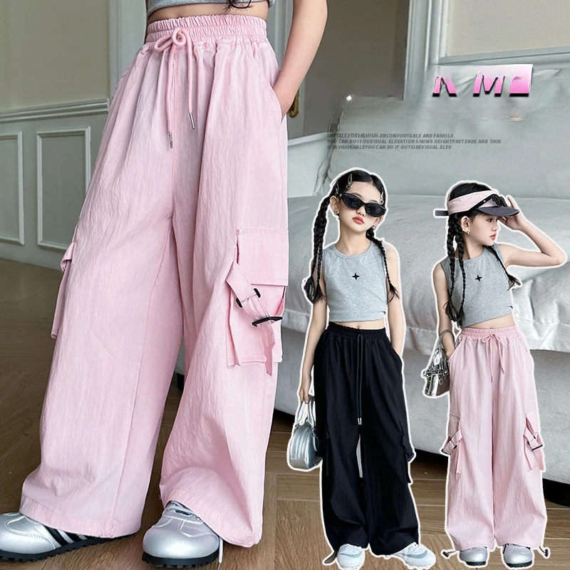 Girls' Jazz Dance Clothing 2024 New Children's Summer Tank Top Street Dance Performance Clothing Set Work Pants
Girls' Jazz Dance Clothing 2024 New Children's Summer Tank Top Street Dance Performance Clothing Set Work Pants