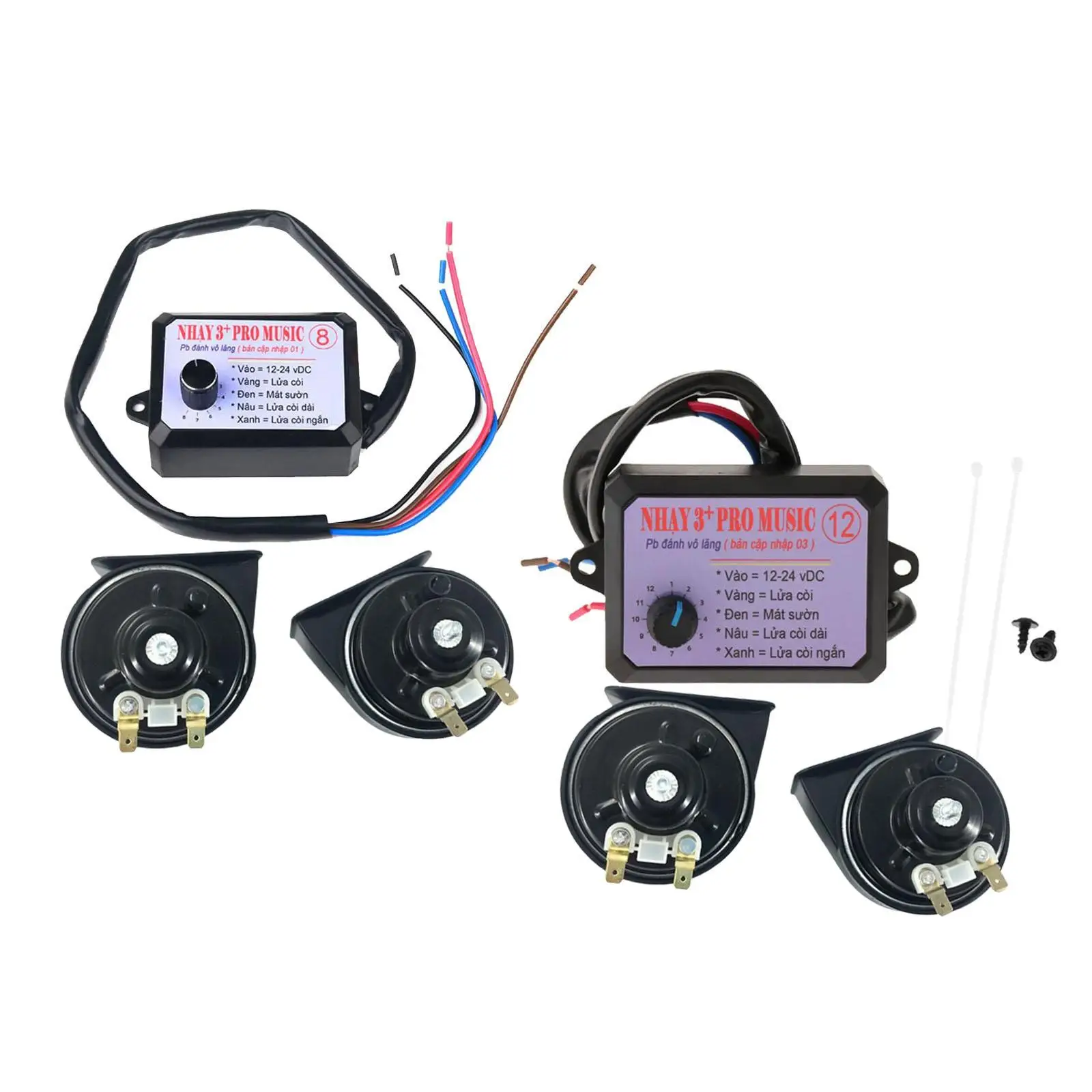 Generic 12V Car Truck Air Horn Controller Set Vehicles Accessories Sturdy Control Box for Ship Marine Van Boat Motorcycles
Generic 12V Car Truck Air Horn Controller Set Vehicles Accessories Sturdy Control Box for Ship Marine Van Boat Motorcycles