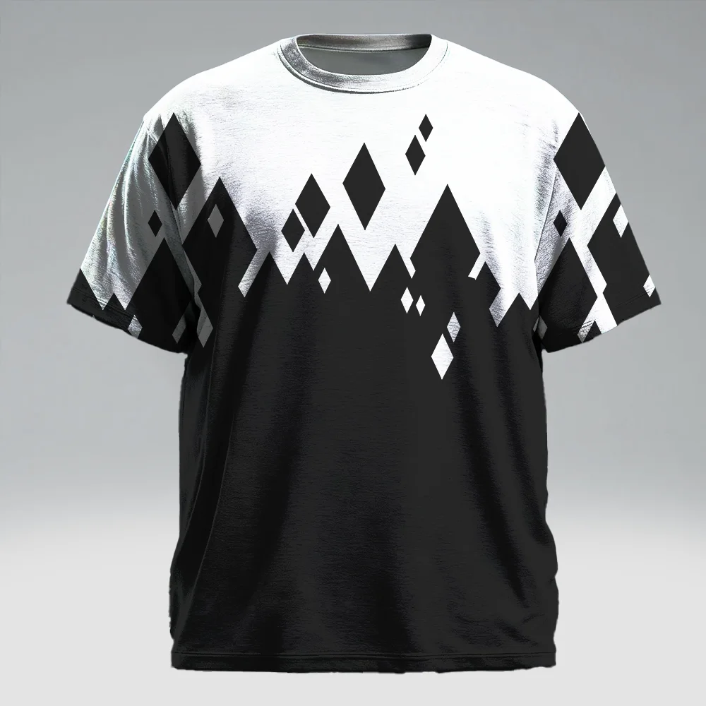 Мужская футболка с коротким рукавом больших размеров S-9xl: клетчатый шикарный стиль, элегантные мини-клетчатые принты, устойчивые к морщинам, идеально подходят для повседневного использования
Мужская футболка с коротким рукавом больших размеров S-9xl: клетчатый шикарный стиль, элегантные мини-клетчатые принты, устойчивые к морщинам, идеально подходят для повседневного использования