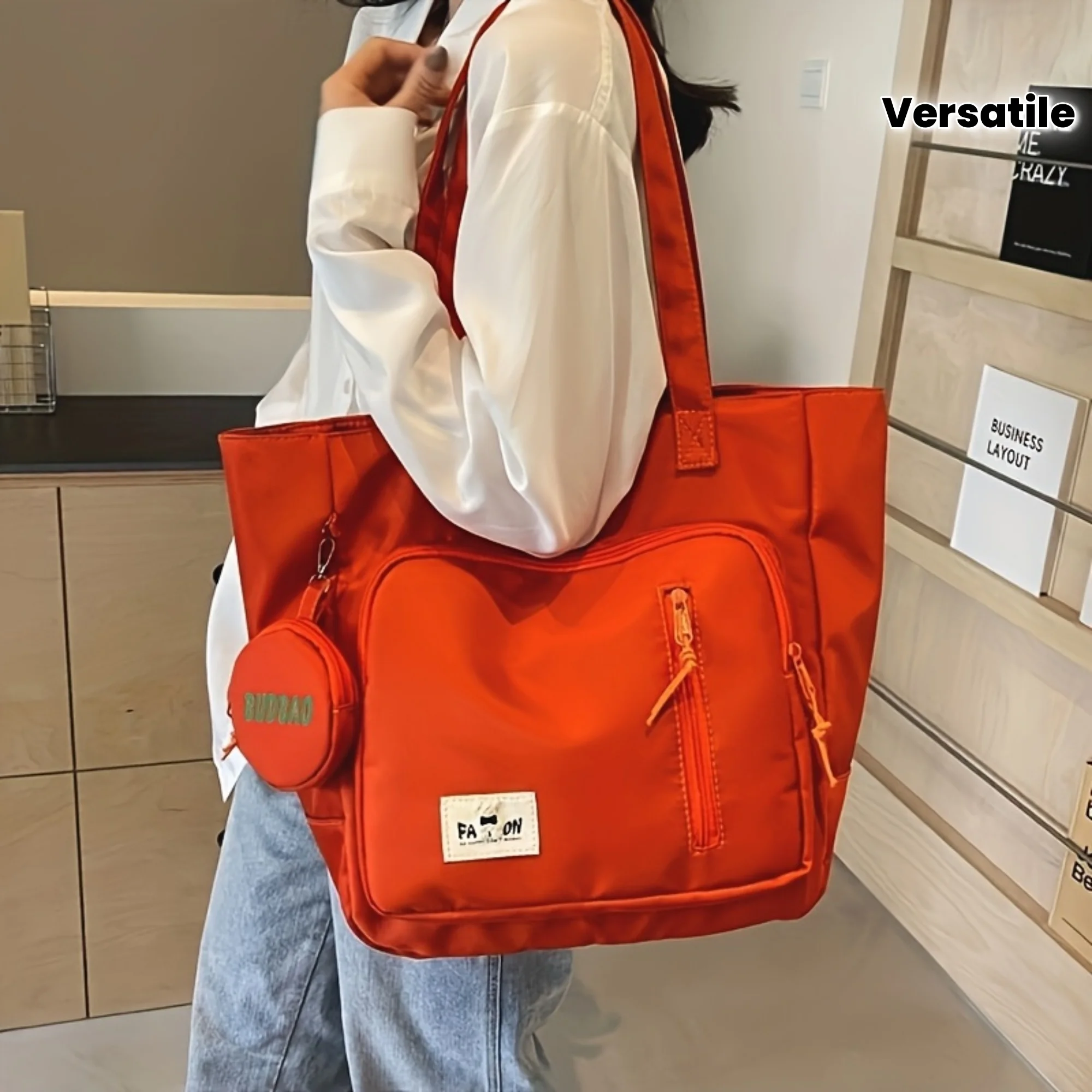 1 шт., большая вместительная холщовая сумка-тоут для поездок на работу в тренажерном зале, легкая сумка через плечо, все многоразовые сумки для покупок для путешествий в колледже, работы
1 шт., большая вместительная холщовая сумка-тоут для поездок на работу в тренажерном зале, легкая сумка через плечо, все многоразовые сумки для покупок для путешествий в колледже, работы