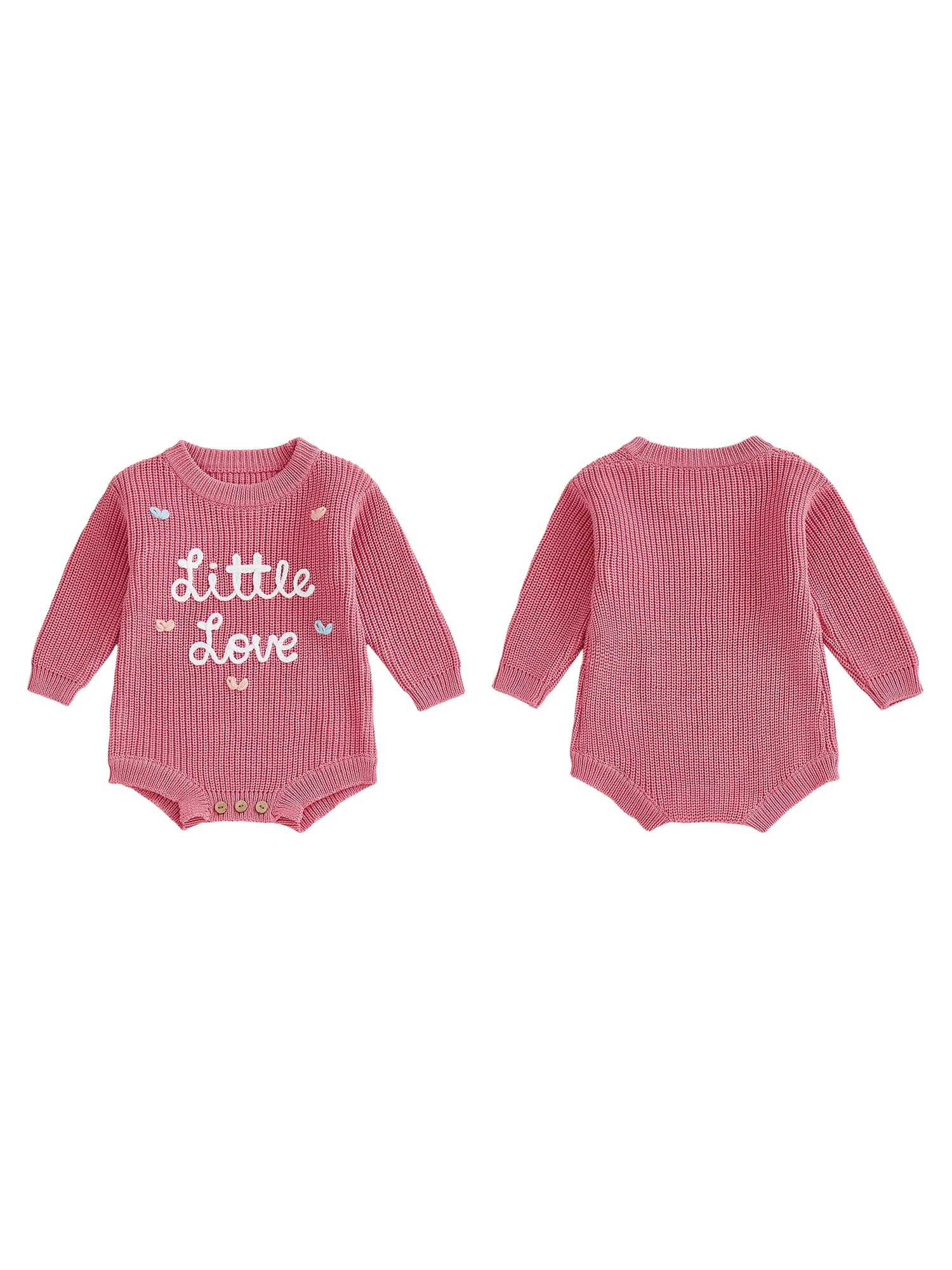 Adorable Toddler Girls Heart Print Knit Romper with Long Sleeves and Round Neckline for Valentine s Day Celebrations
Adorable Toddler Girls Heart Print Knit Romper with Long Sleeves and Round Neckline for Valentine s Day Celebrations
