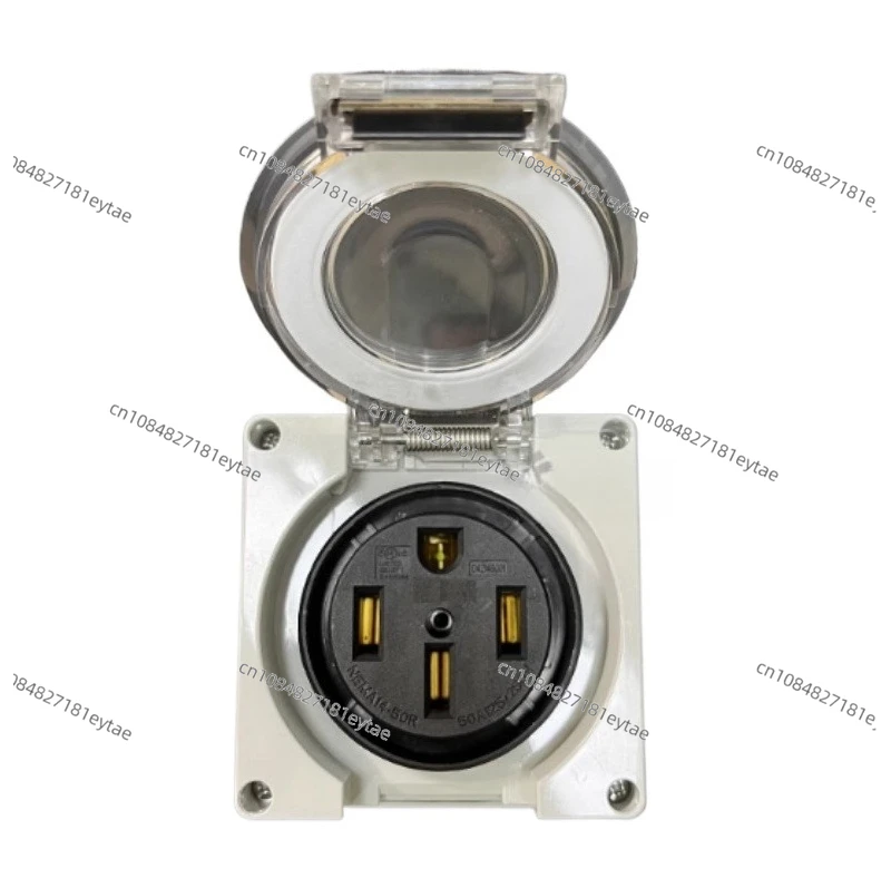 Be suitable for NEMA14-50IP66 Outdoor Waterproof Car Charging Socket Accessories 50A125/250V
Be suitable for NEMA14-50IP66 Outdoor Waterproof Car Charging Socket Accessories 50A125/250V
