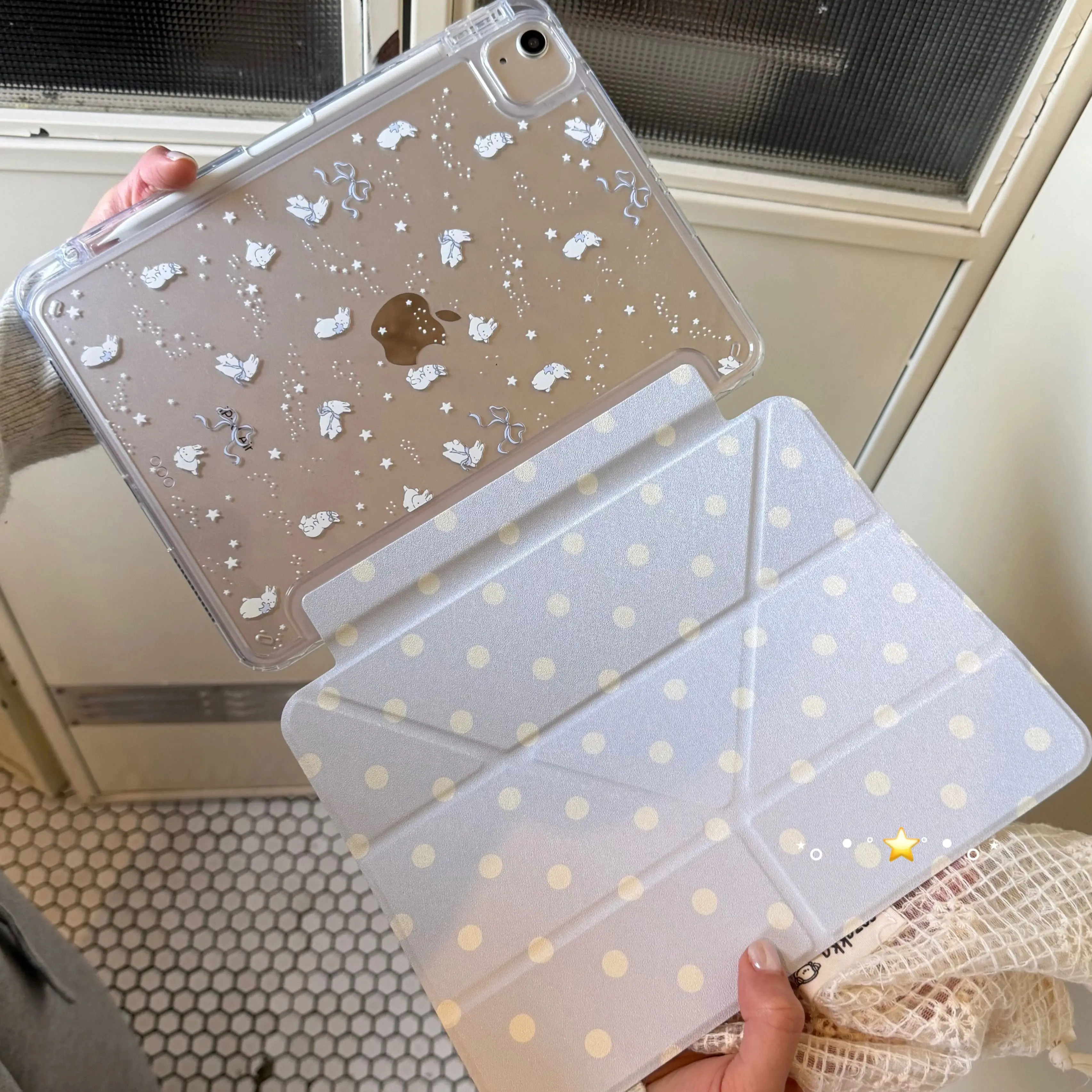 Polka Dots Bow Bunny Y2K Blue Tablet Case For iPad Pro 13in 11th M5 M4 12.9in A16 7/8/9/10th Air4/5/6/7 11in M2 M3 Mini Cover
Polka Dots Bow Bunny Y2K Blue Tablet Case For iPad Pro 13in 11th M5 M4 12.9in A16 7/8/9/10th Air4/5/6/7 11in M2 M3 Mini Cover