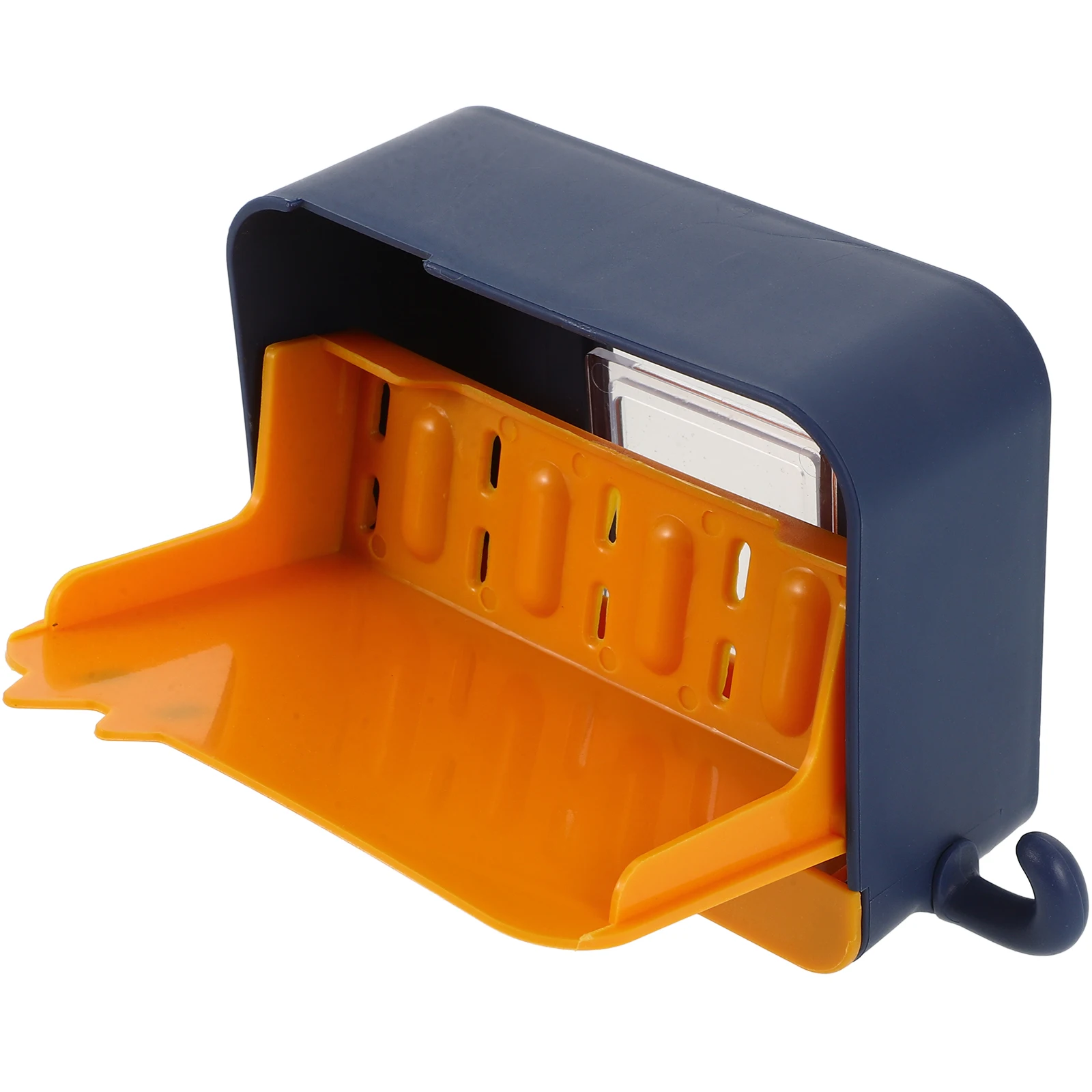 Wall Mounted Soap Holder Large Size Blue Yellow Draining Design Bathroom Kitchen Waterproof Cover Bar Soap Box Hook
Wall Mounted Soap Holder Large Size Blue Yellow Draining Design Bathroom Kitchen Waterproof Cover Bar Soap Box Hook