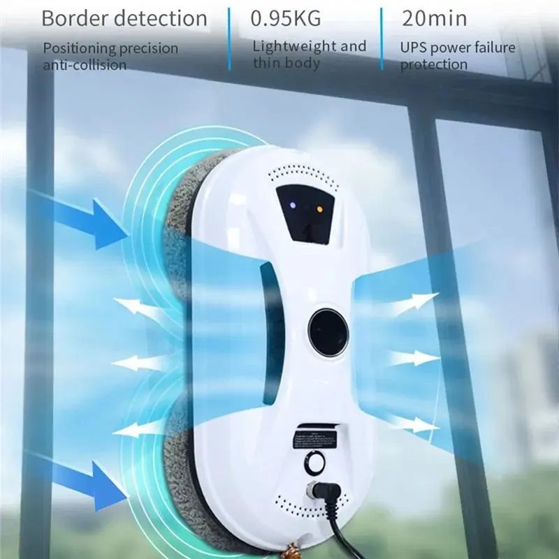 【KITCHEN GADGET】Electric Window Cleaner Robot With Remote Control Home Appliance Vacuum Cleaner Washer Cleaning
【KITCHEN GADGET】Electric Window Cleaner Robot With Remote Control Home Appliance Vacuum Cleaner Washer Cleaning