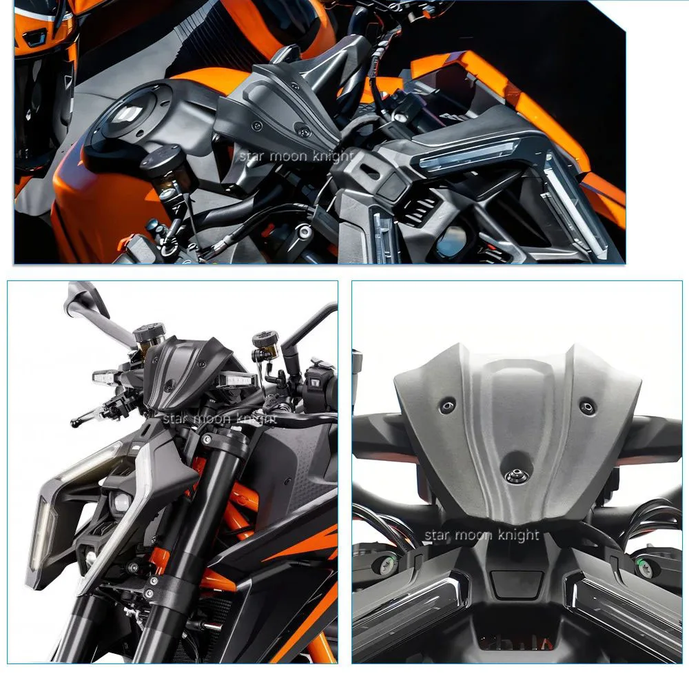 Motorcycle accessories Fly Screen Front Cover Small Windshield Fairing For 1390 SuperDuke R 1390 Super Duke R EVO 2024-
Motorcycle accessories Fly Screen Front Cover Small Windshield Fairing For 1390 SuperDuke R 1390 Super Duke R EVO 2024-