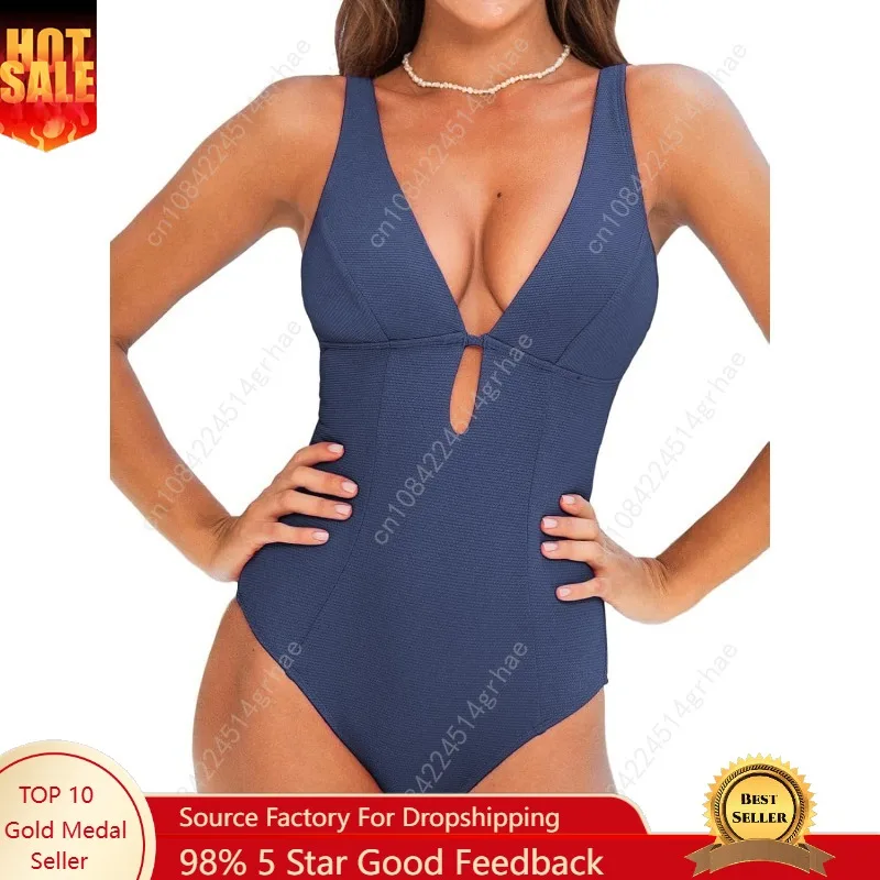 Swimsuit Womens Sling Swimsuits Fashion Sexy Swimwear Bikini Summer Bathing Suits One Piece Swimsuit Deep V Neck Bathing Suit
Swimsuit Womens Sling Swimsuits Fashion Sexy Swimwear Bikini Summer Bathing Suits One Piece Swimsuit Deep V Neck Bathing Suit