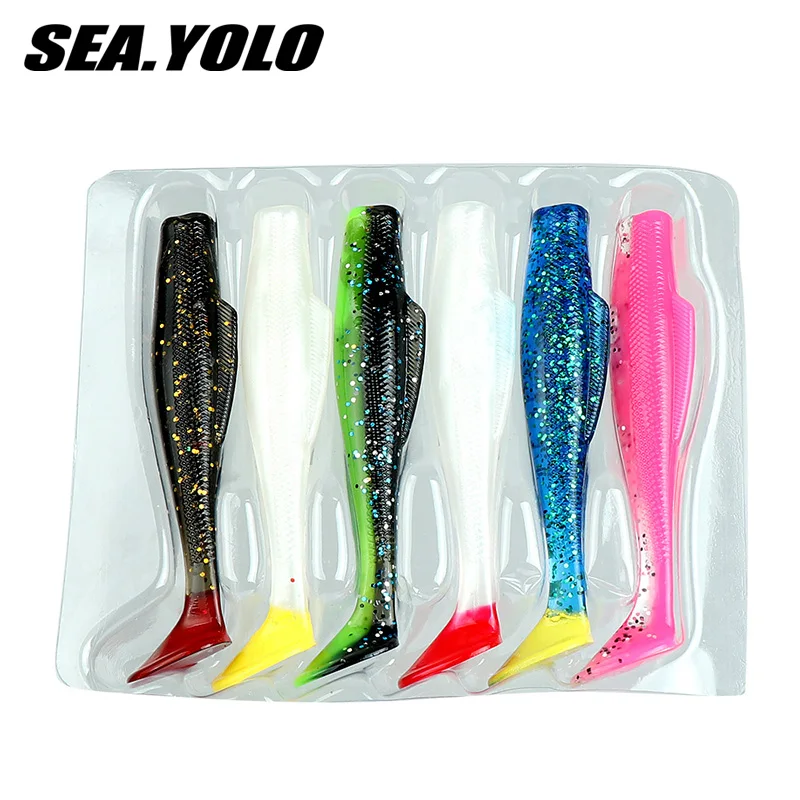 SeaYolo 6 шт. 9 см 6,5 г мягкая приманка силиконовая приманка Shad Wobbler рыболовная приманка морской червь приманка аксессуары для морской рыбалки снасти
SeaYolo 6 шт. 9 см 6,5 г мягкая приманка силиконовая приманка Shad Wobbler рыболовная приманка морской червь приманка аксессуары для морской рыбалки снасти