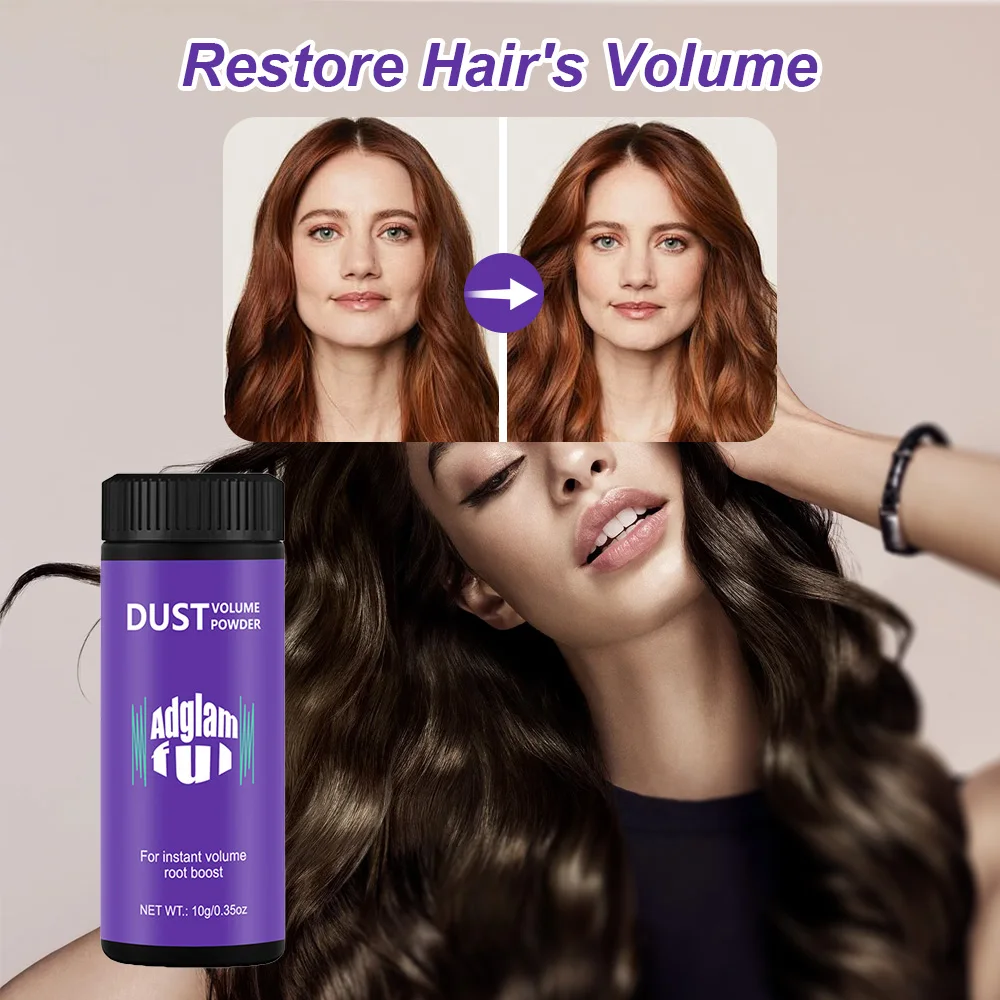 Adglamful10g Women's Volumizing Powder: Classic Travel Size, Oil Control, Natural Finish, No White Residue, Keeps Hair Fresh.
Adglamful10g Women's Volumizing Powder: Classic Travel Size, Oil Control, Natural Finish, No White Residue, Keeps Hair Fresh.