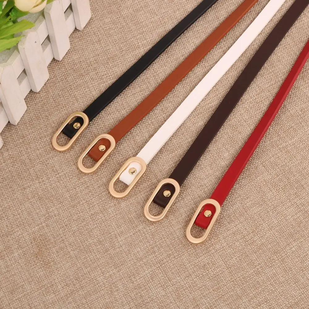 Women Retro Snap Thin Belt New Fashion Multicolour Jeans Dress Decoration Simple Korean Style Pu Leather Small Belt
Women Retro Snap Thin Belt New Fashion Multicolour Jeans Dress Decoration Simple Korean Style Pu Leather Small Belt