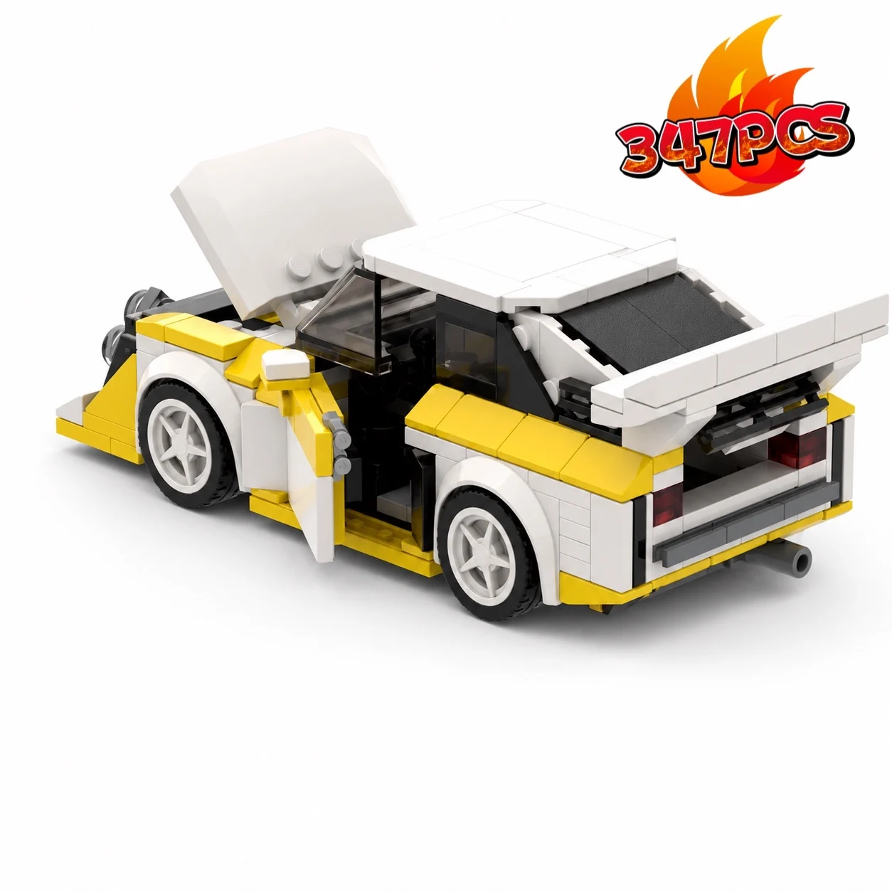 1985 Group B Ultimate Rally Car Building Block Model, 347 Pieces, Creative Birthday & Christmas Gift for Boys, Item No.239694
1985 Group B Ultimate Rally Car Building Block Model, 347 Pieces, Creative Birthday & Christmas Gift for Boys, Item No.239694