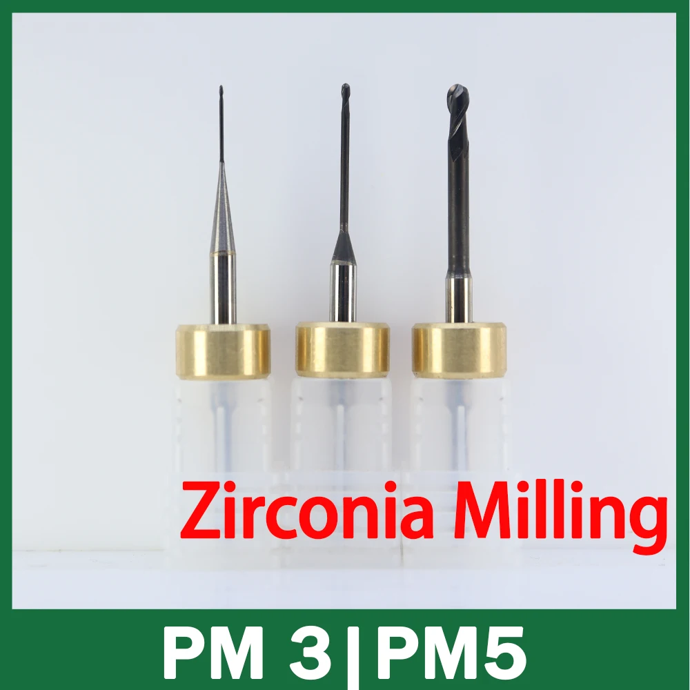 PrograMill PM3, PM5 CADCAM Milling Cutters for Zirconia, PMMA, Wax, Lithium Disilicate,etc
PrograMill PM3, PM5 CADCAM Milling Cutters for Zirconia, PMMA, Wax, Lithium Disilicate,etc