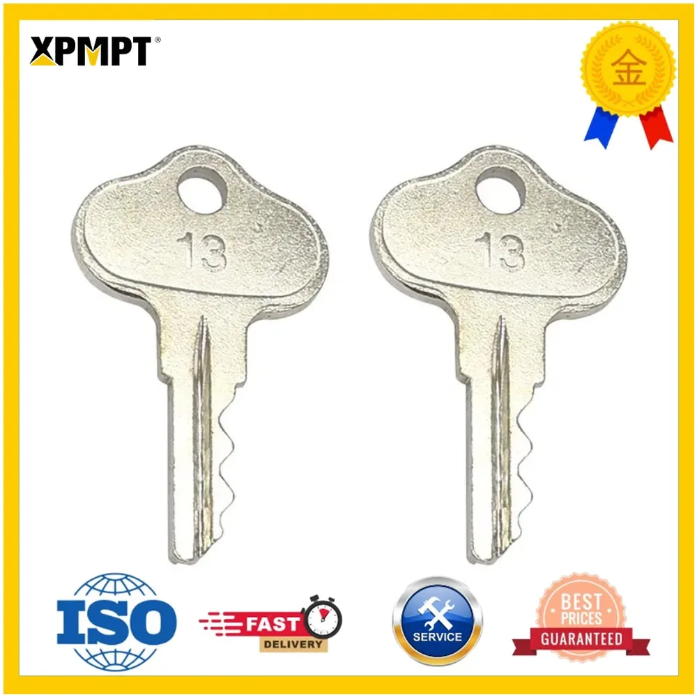 Ignition Keys 2PC 13 For Bobcat Elevator XRT1500 6505294
Ignition Keys 2PC 13 For Bobcat Elevator XRT1500 6505294