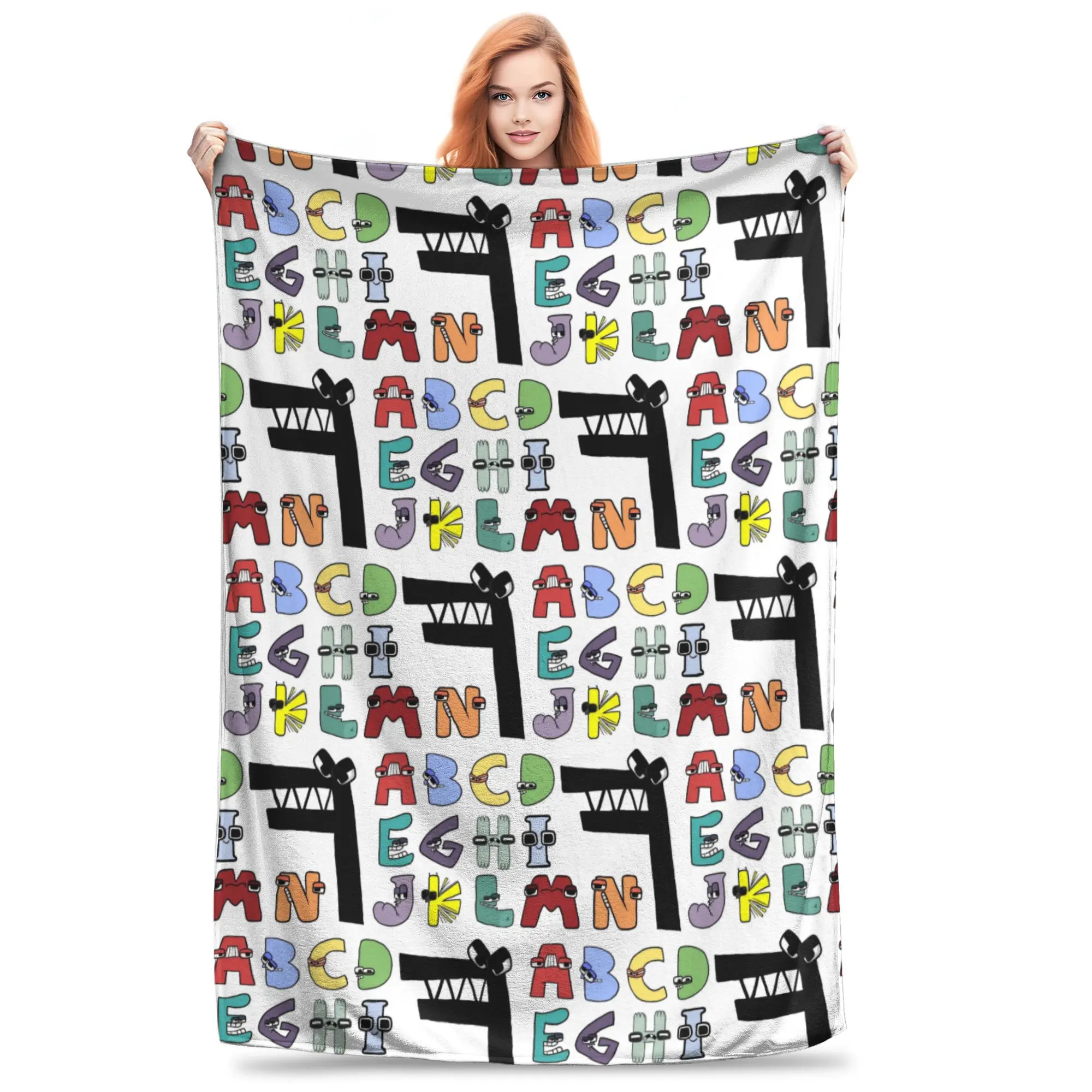 Alphabet Lore F Blankets Flannel Decoration Boys Learning Letters Breathable Soft Throw Blanket for Bed Office Plush Thin Quilt
Alphabet Lore F Blankets Flannel Decoration Boys Learning Letters Breathable Soft Throw Blanket for Bed Office Plush Thin Quilt