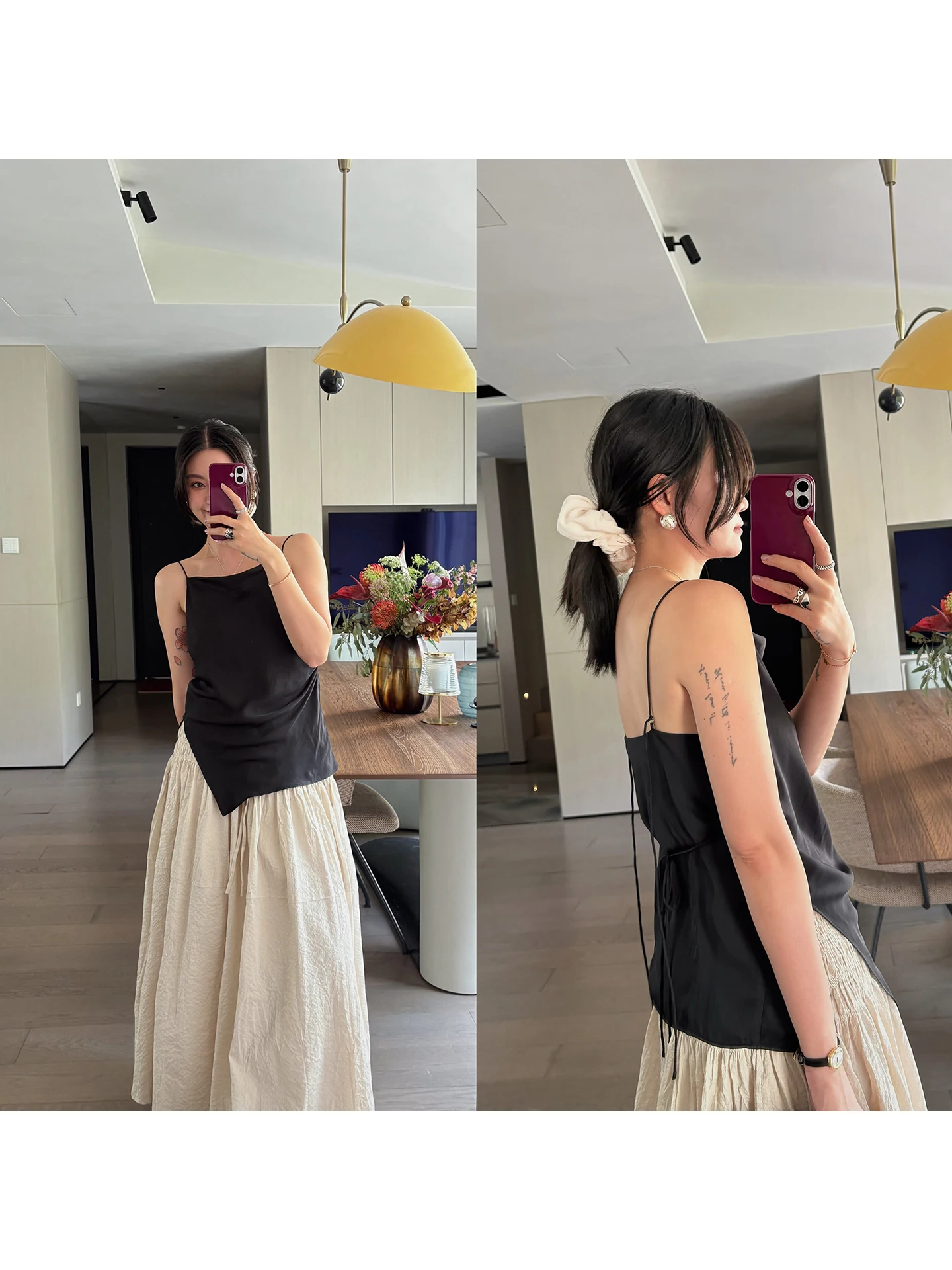 Ele Inner Wear Island Silk 45, дизайн с угловым вырезом, свободный воротник, ремень, специальный женский жилет, топ, чистый цвет, обычный, толстый...
Ele Inner Wear Island Silk 45, дизайн с угловым вырезом, свободный воротник, ремень, специальный женский жилет, топ, чистый цвет, обычный, толстый...