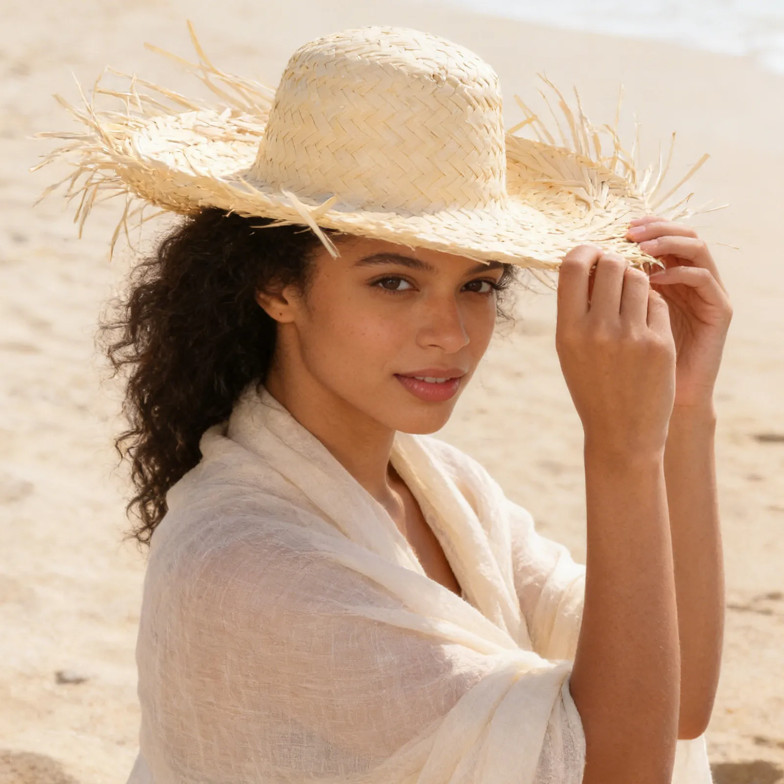 2Pcs Hawaiian Straw Beach Hat Chicken Nest Wide Brim Tropical Straw Sun Hat Luau Party Outdoor Vacation Costume Accessories
2Pcs Hawaiian Straw Beach Hat Chicken Nest Wide Brim Tropical Straw Sun Hat Luau Party Outdoor Vacation Costume Accessories
