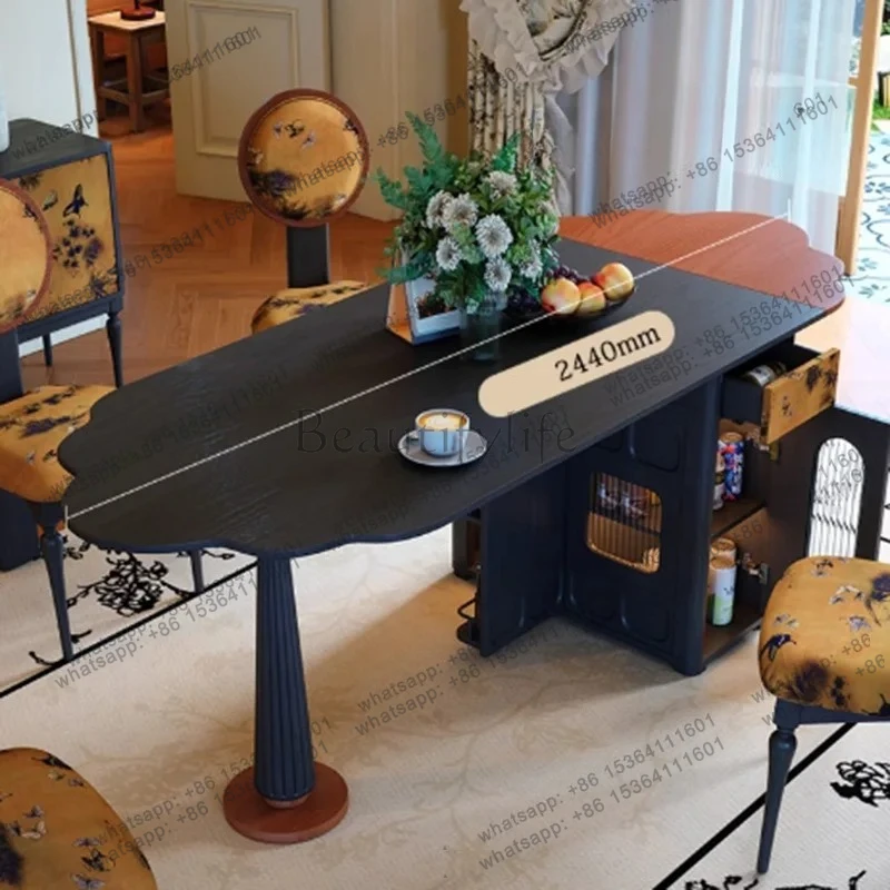 Складной скандинавский обеденный стол, стулья, деревянный роскошный расширяющийся обеденный стол для гостиной, Mesas середины века
Складной скандинавский обеденный стол, стулья, деревянный роскошный расширяющийся обеденный стол для гостиной, Mesas середины века